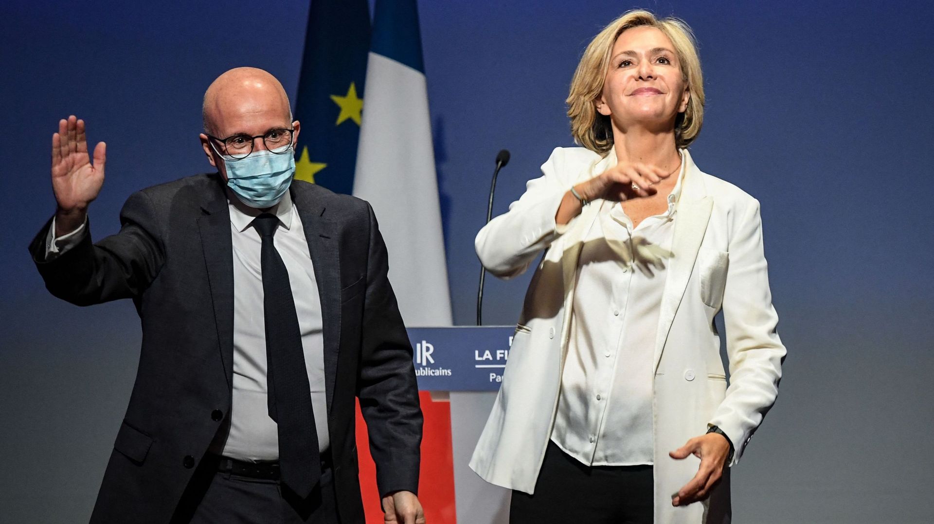 Eric Ciotti et Valérie Pécresse.