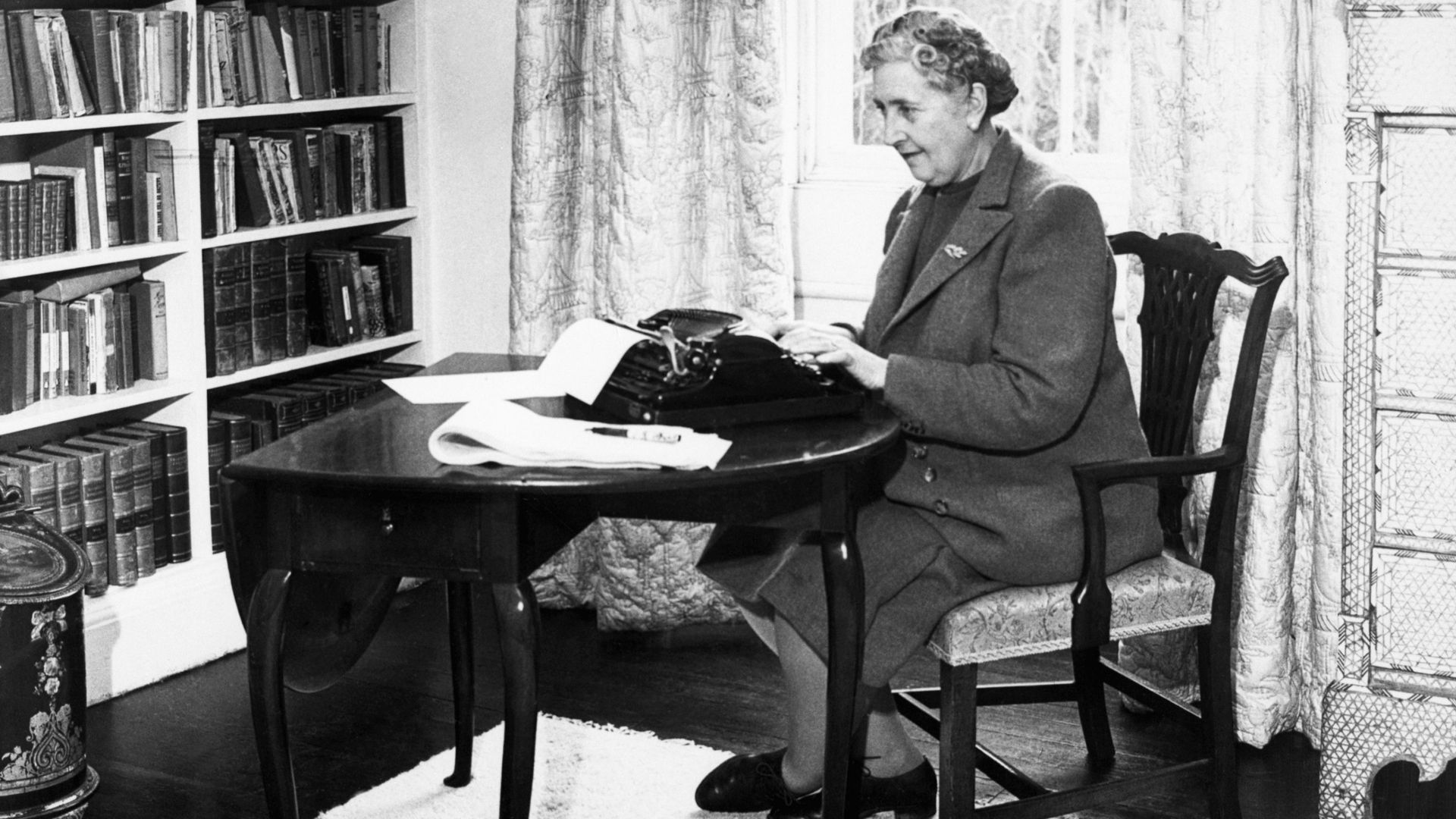 Agatha Christie, en 1946.