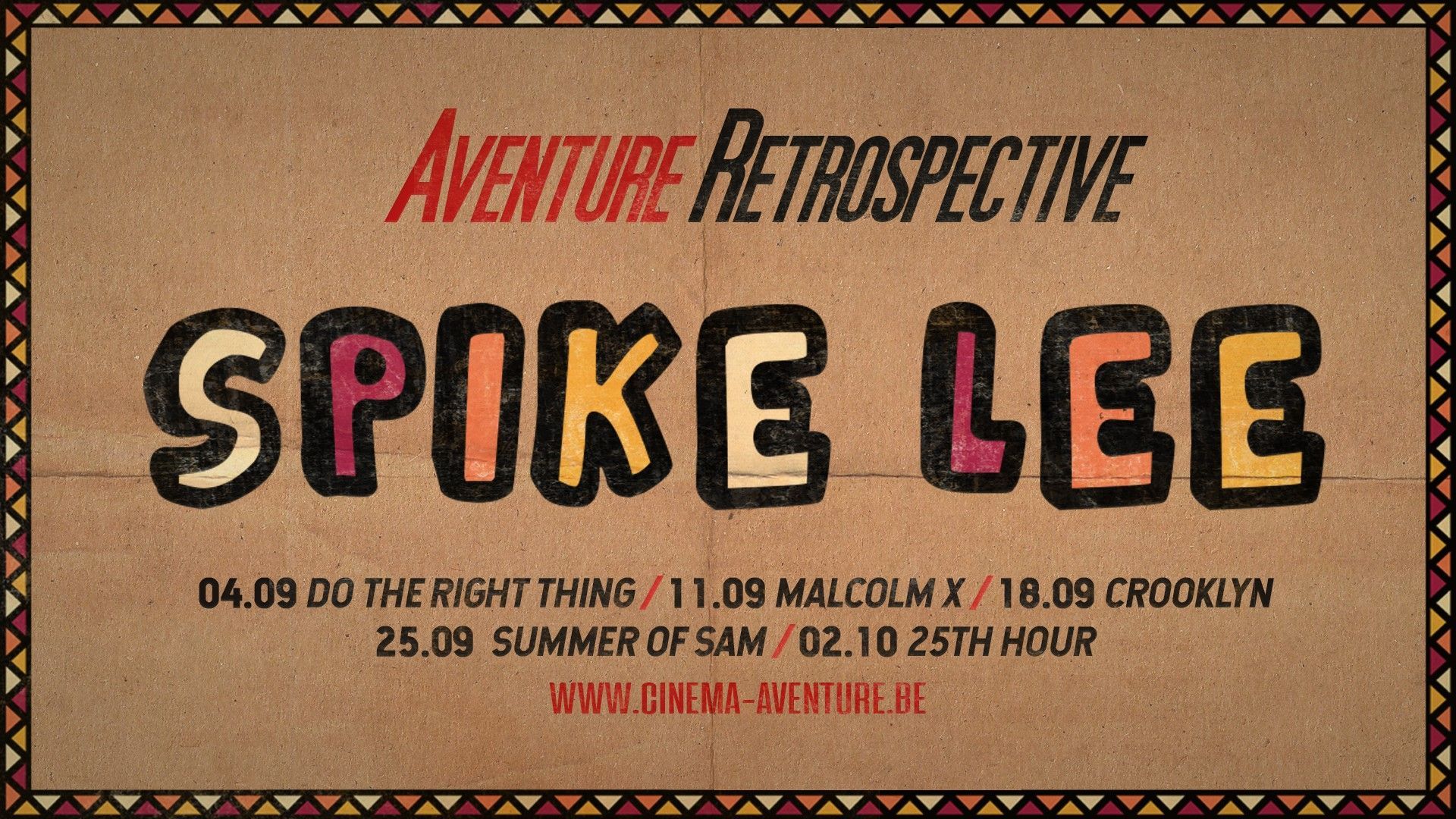 Spike Lee, une rétrospective au Cinéma Aventure 