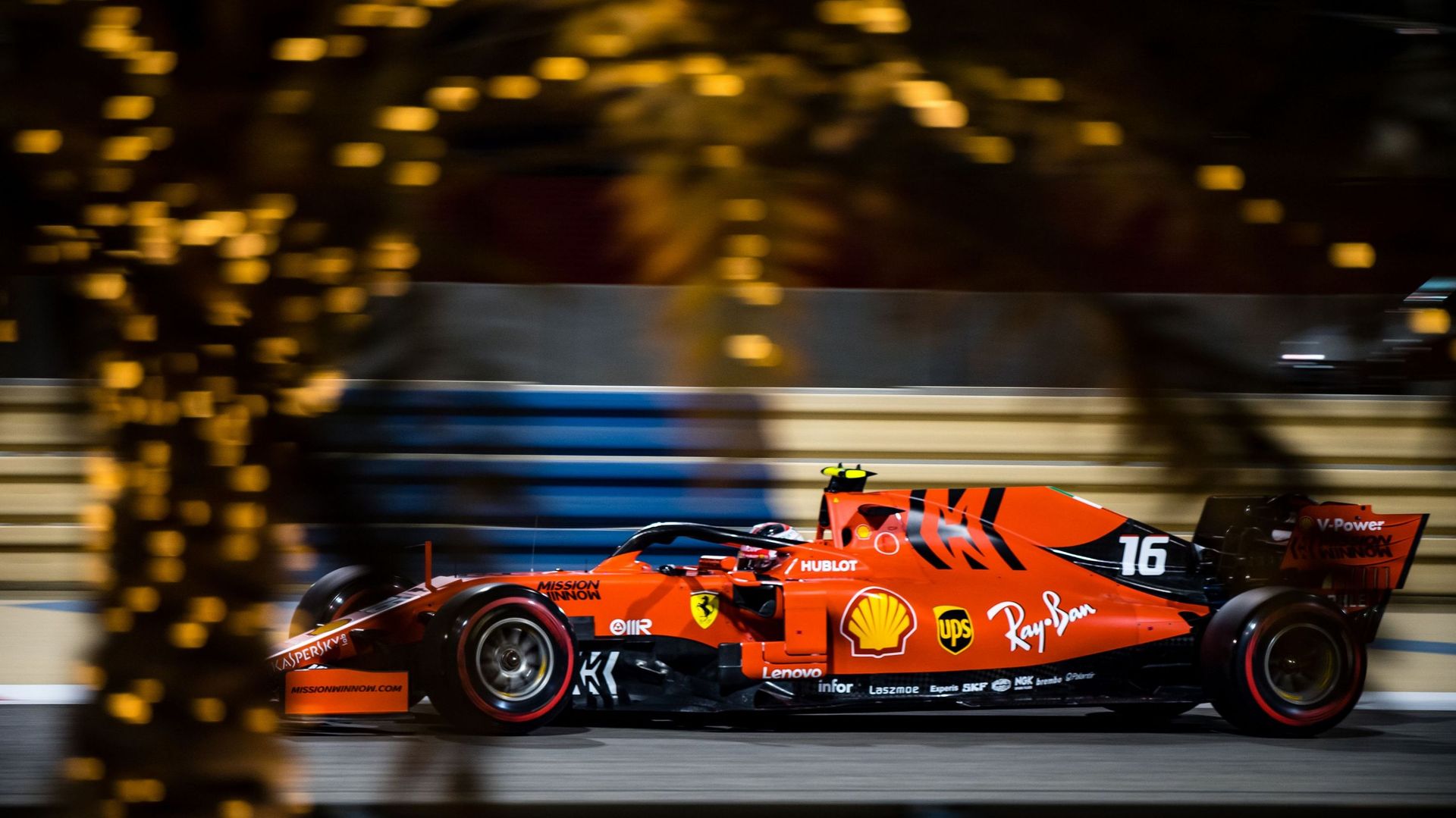 La Ferrari de Charles Leclerc en 2019