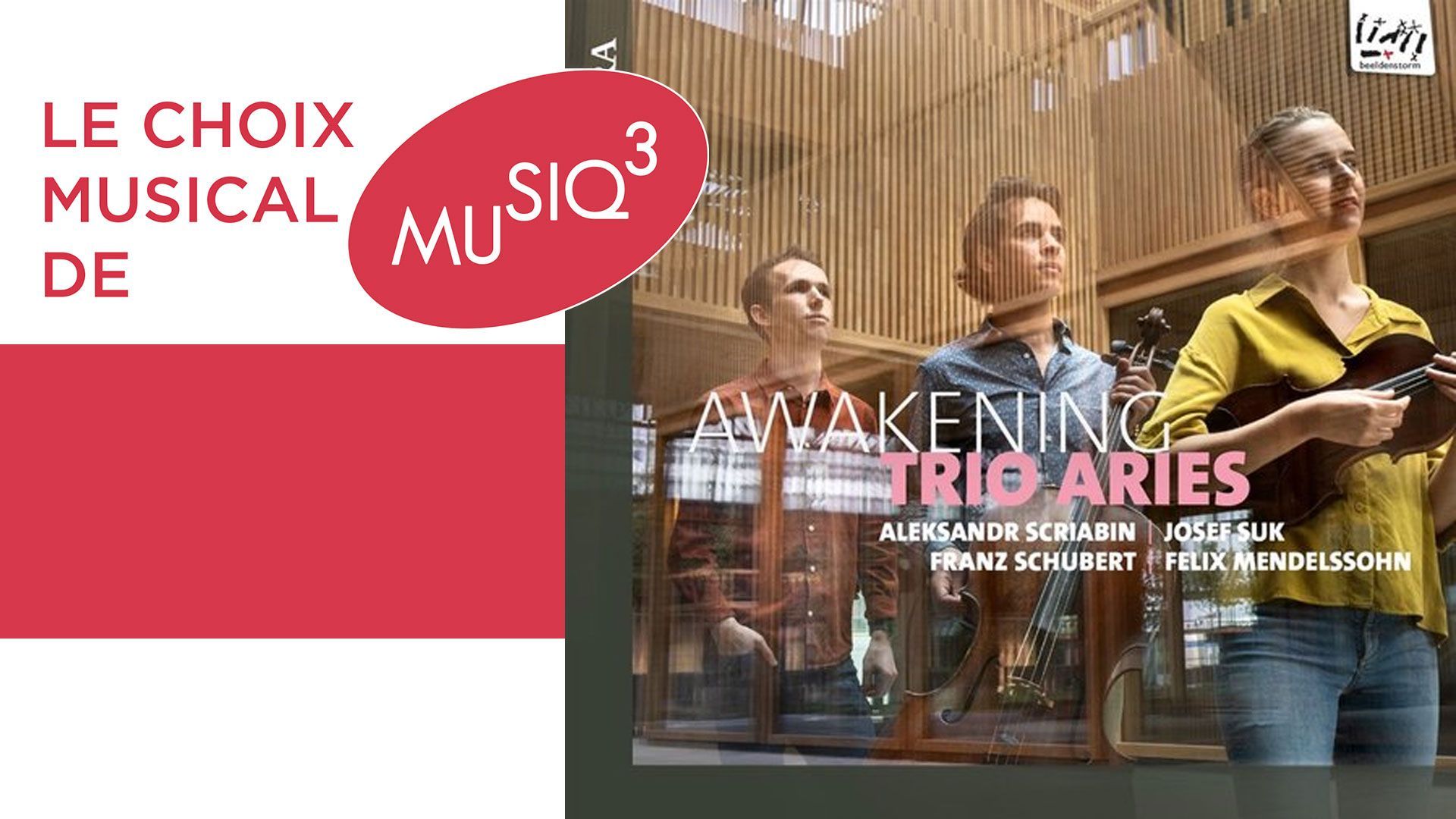 Awakening, le premier album du Trio Aries dans un programme qui parcours le centre de l’Europe au XIXe siècle
