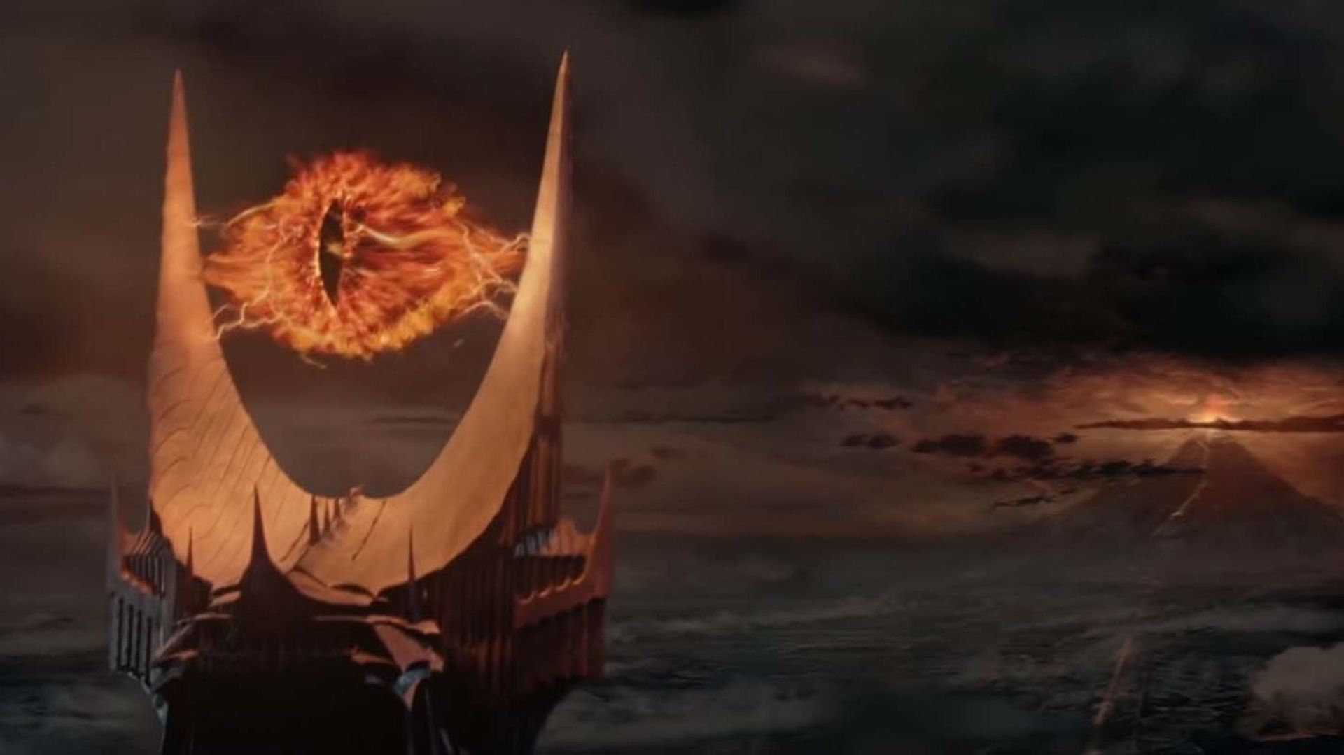 L’œil de Sauron épie sans relâche ce qui se passe sur la Terre du Milieu.