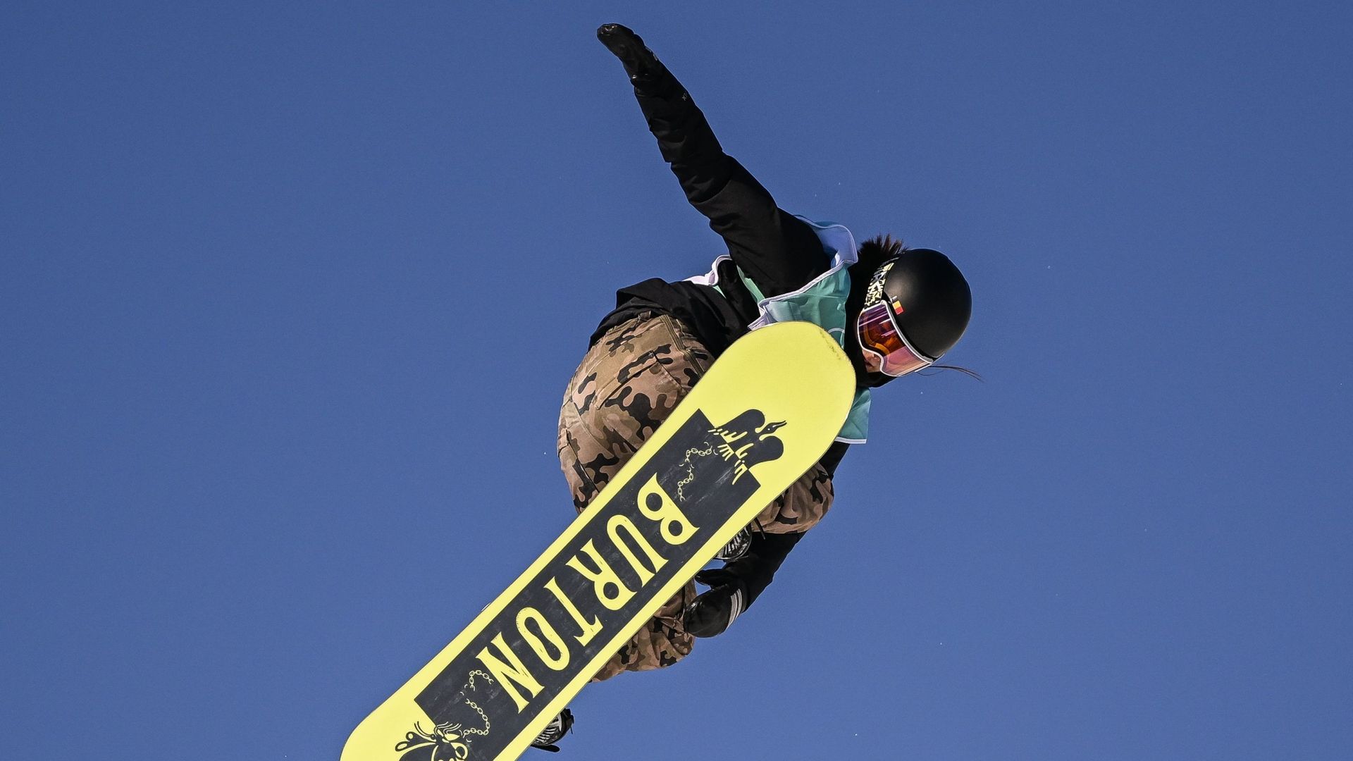 Coupe du monde de snowboard Evy Poppe 2e en Big Air à Edmonton, son