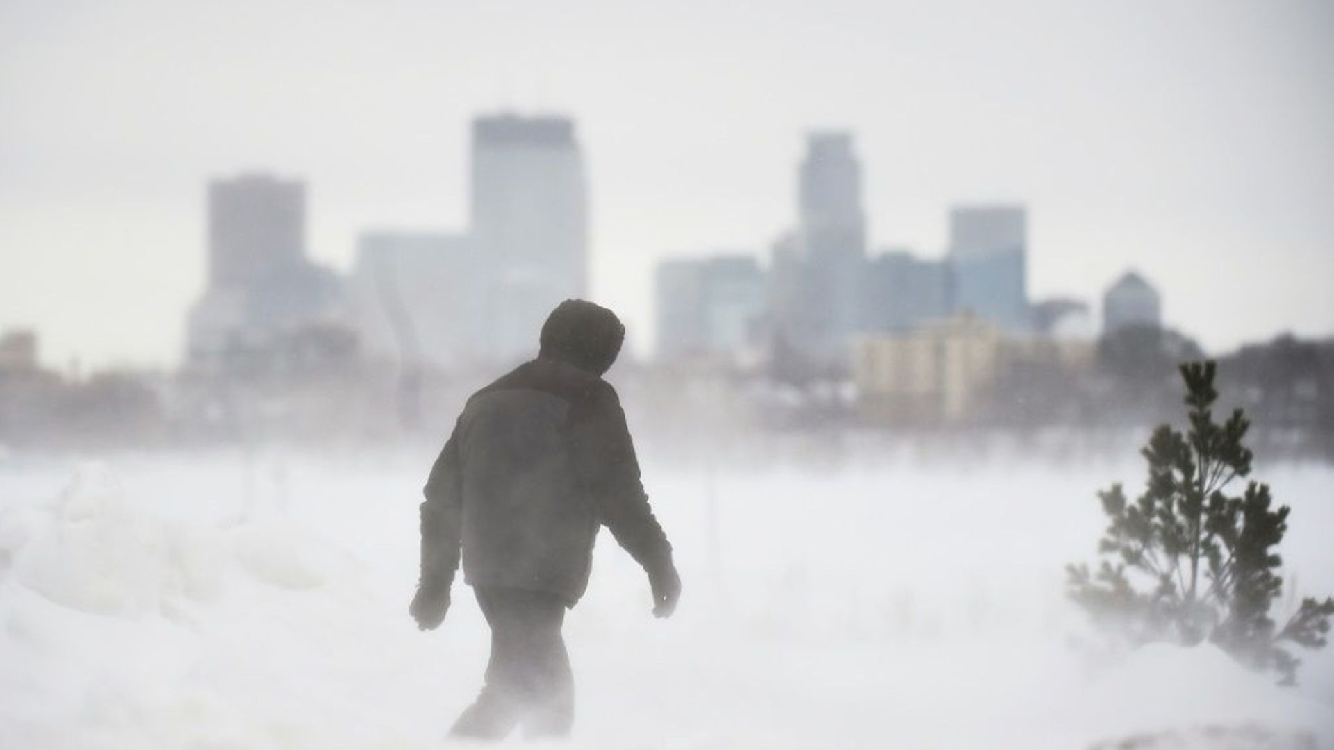 Les Etats-Unis frappés par une vaste tempête hivernale.