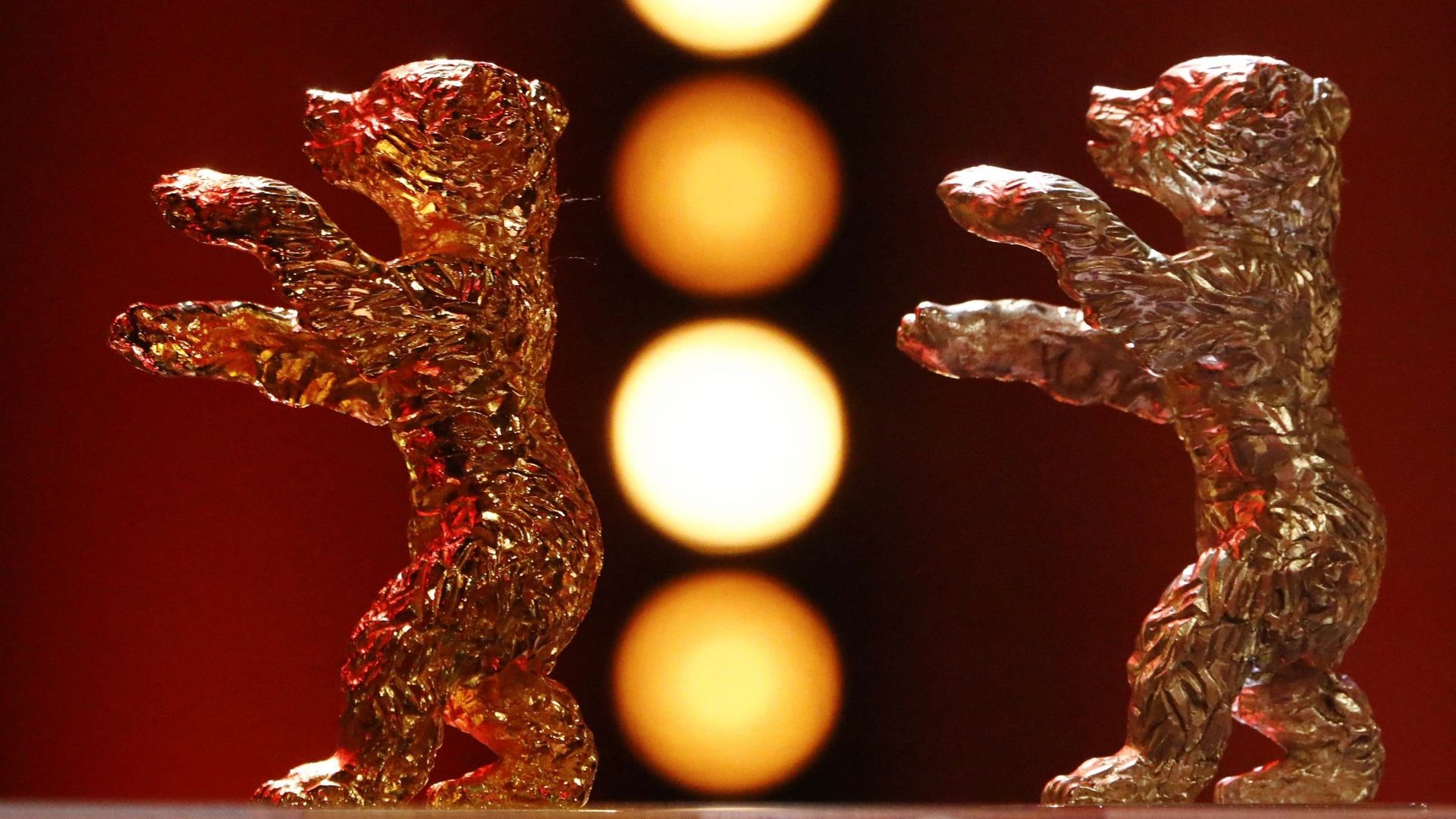 Ours d'or de la Berlinale, œuvre de la sculptrice Renée Sintenis.