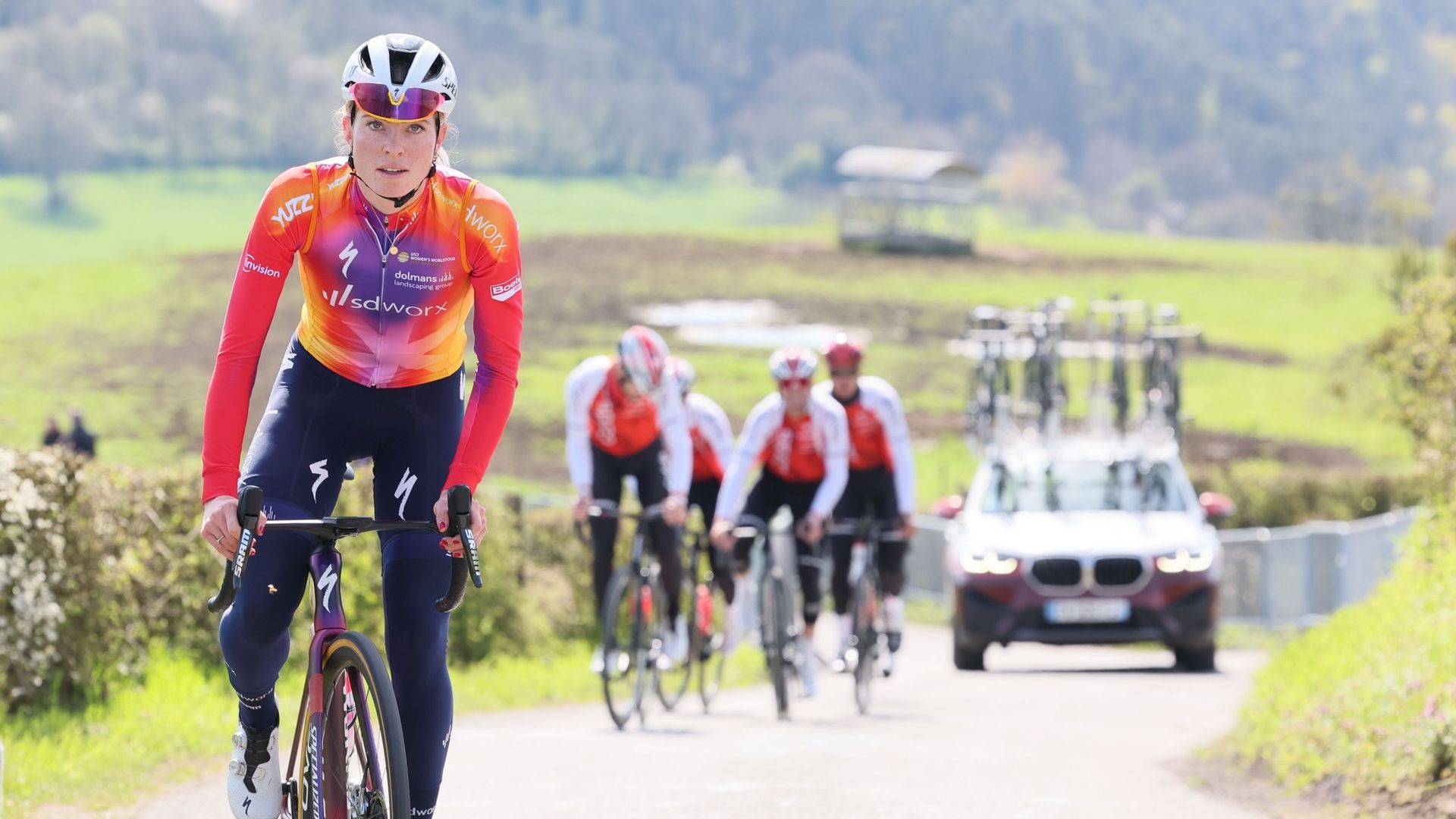 L’ex-coureuse française et, désormais organisatrice du Tour de France féminin, Marion Rousse a été impressionnée par la maîtrise de la Néerlandaise Demi Vollering, mercredi, dans son ascension victorieuse du Mur de Huy, montée finale de la Flèche wallonne