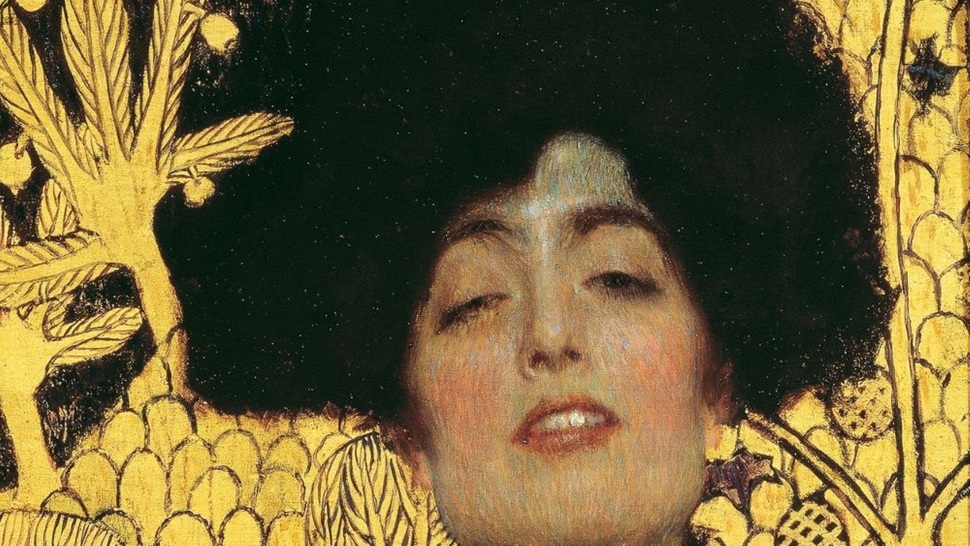 Gustav Klimt, "Judith" (1901), Huile sur toile 84 x 42 cm