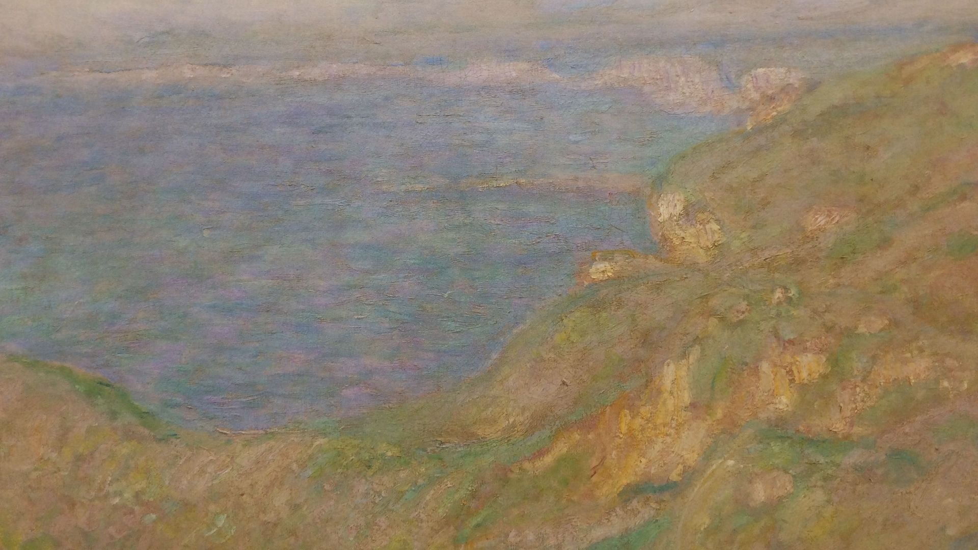 Clade Monet, Falaise de Fécamp, 1897