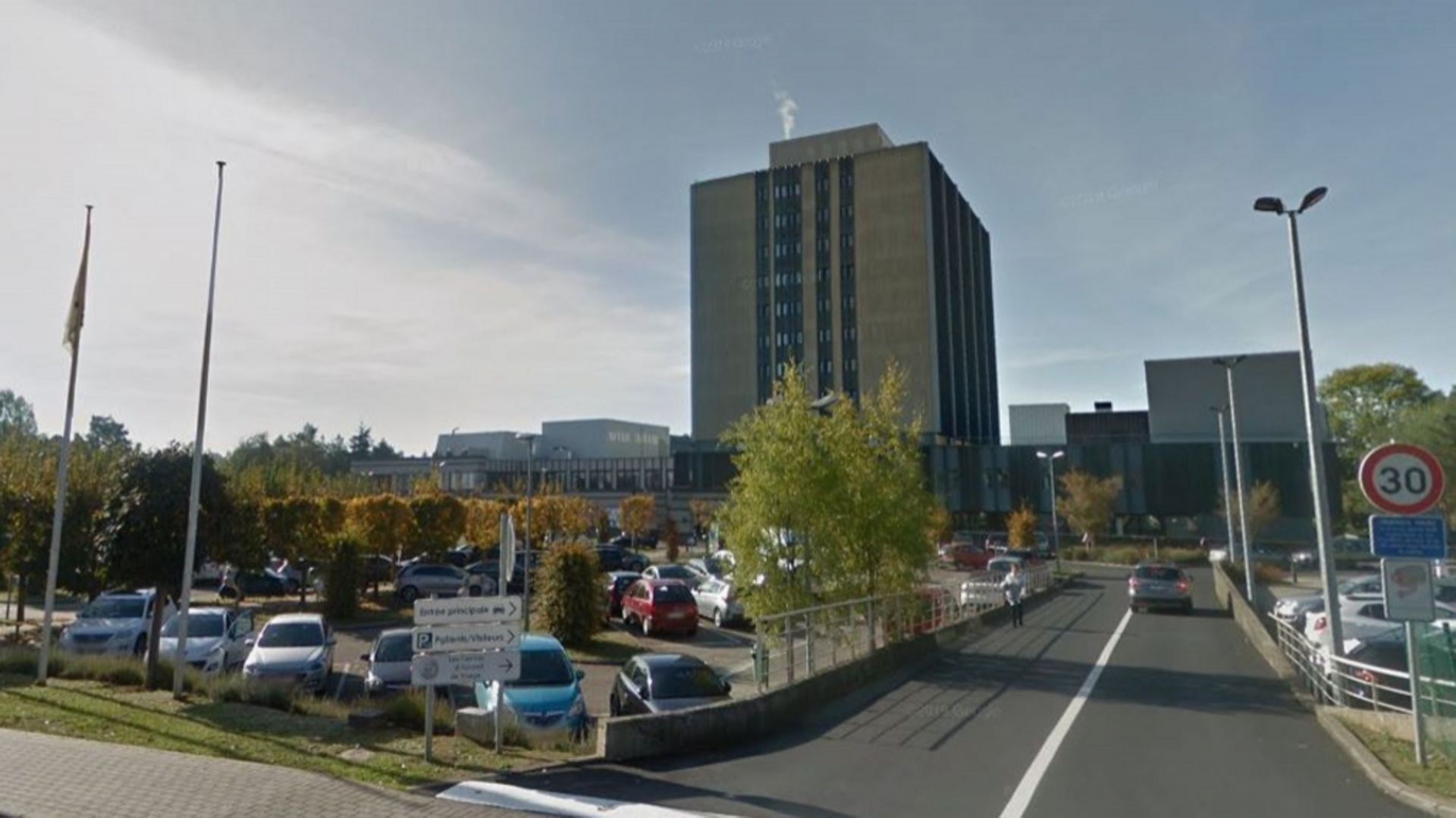 Le centre de testing sera installé sur le parking de l'hôpital Saint-Luc de Bouge. 