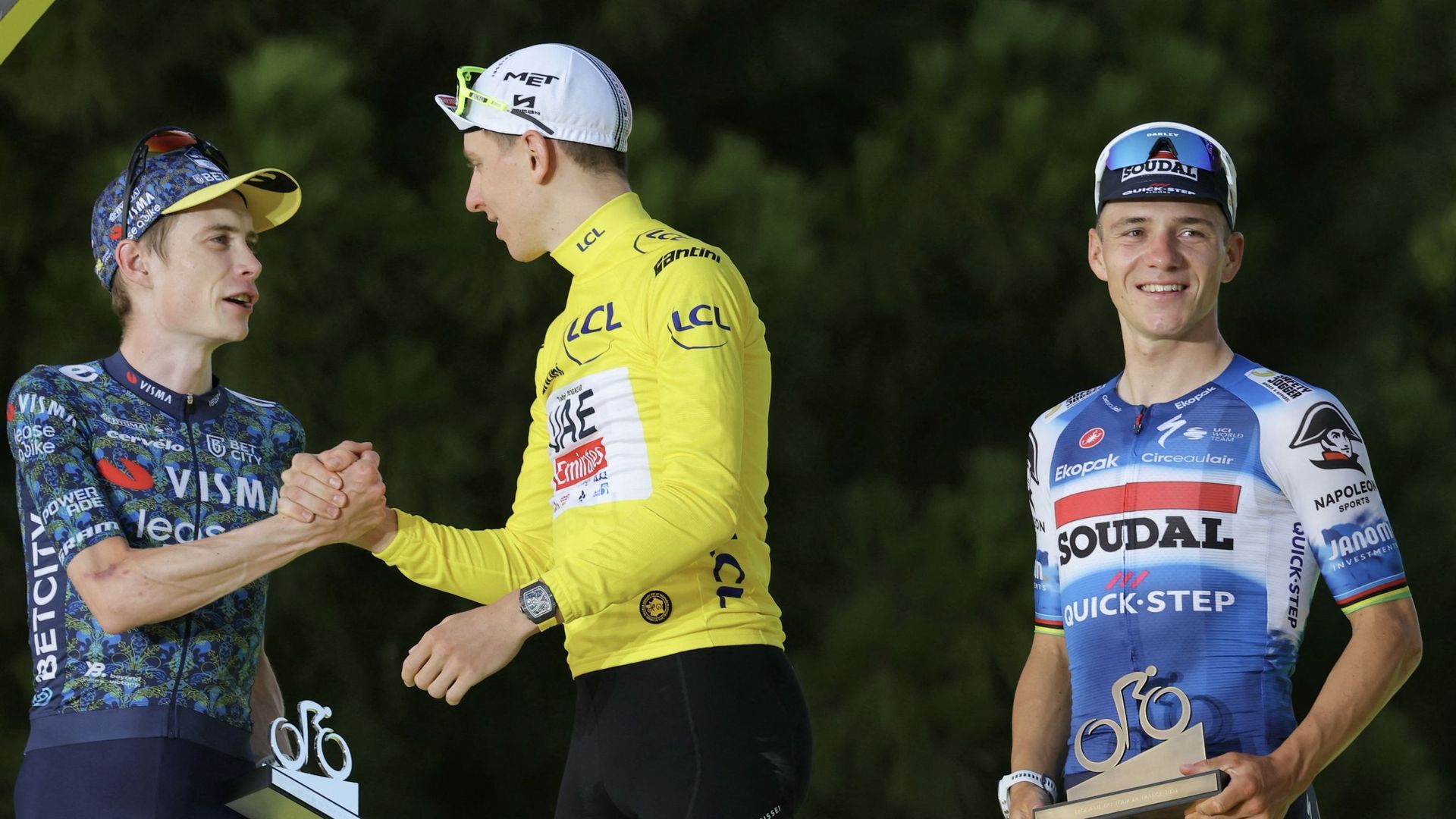 Remco Evenepoel Sur Le Podium Final Du Tour De France : Une 1ère Depuis ...