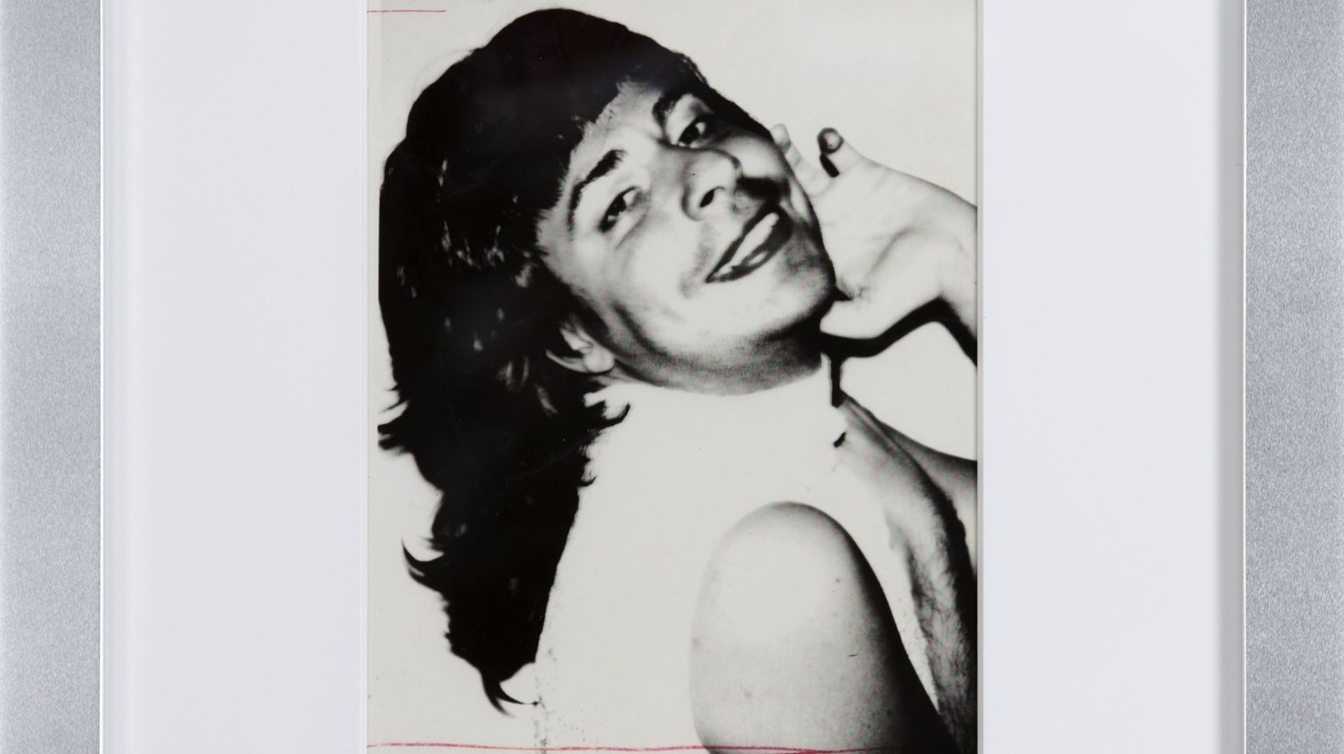 Bob Colacello sur support acétate, Andy Warhol – 1975