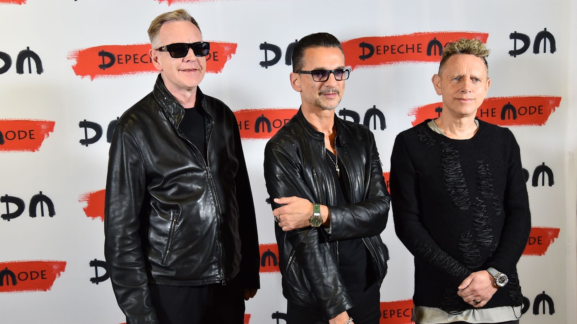 Les membres du groupe Depeche Mode