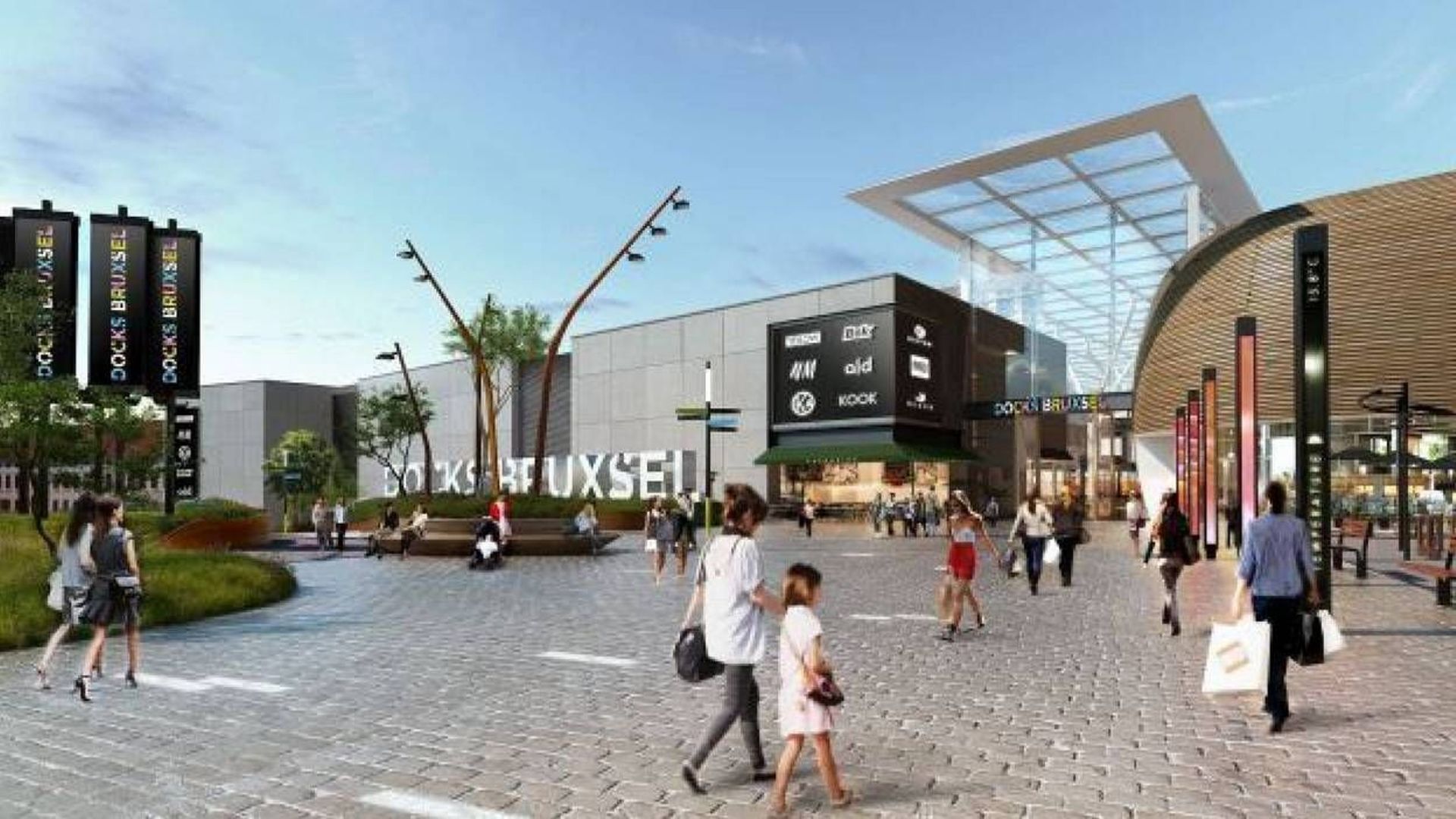 Au final, le futur centre commercial Dockx Bruxsel ne créera "que" 500 ou 600 emplois...