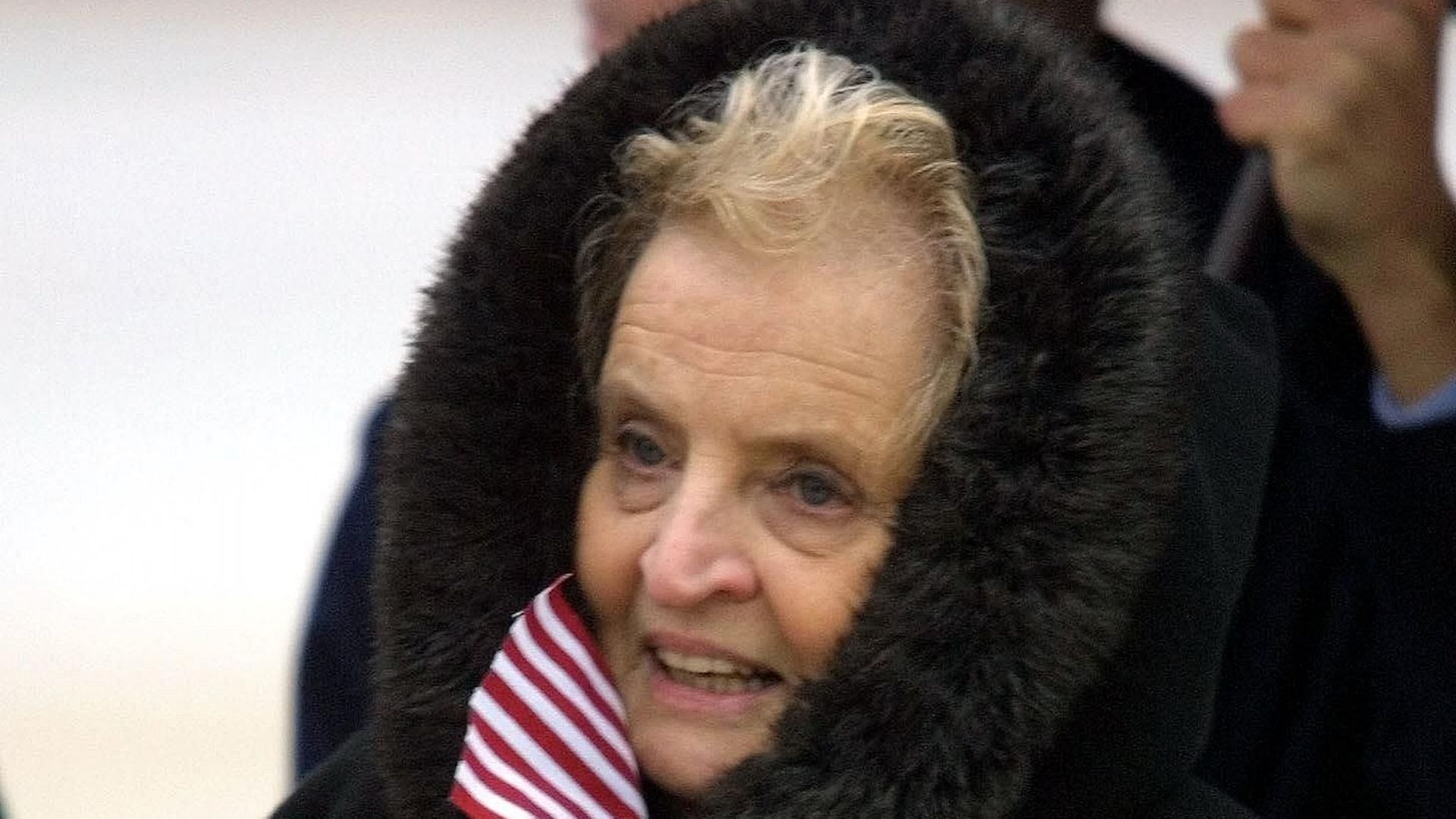 Madeleine Albright, auparavant Secrétaire d'Etat sous Bill Clinton 
