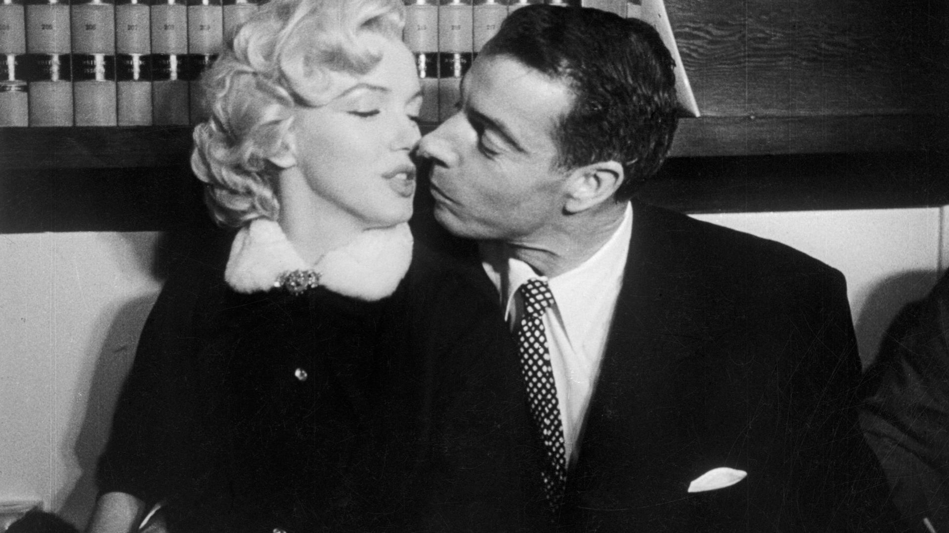 Marilyn Monroe et Joe DiMaggio.
