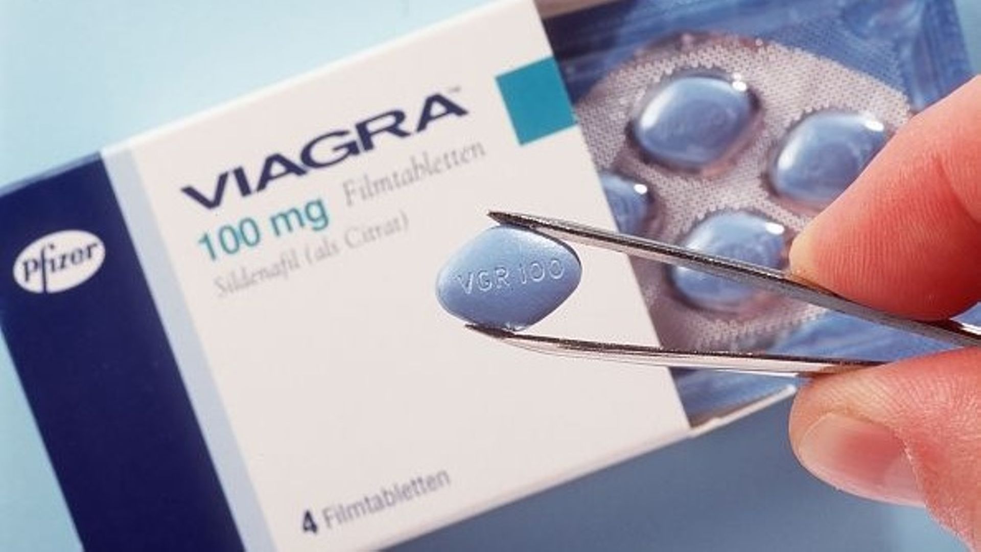Boite de médicaments Viagra