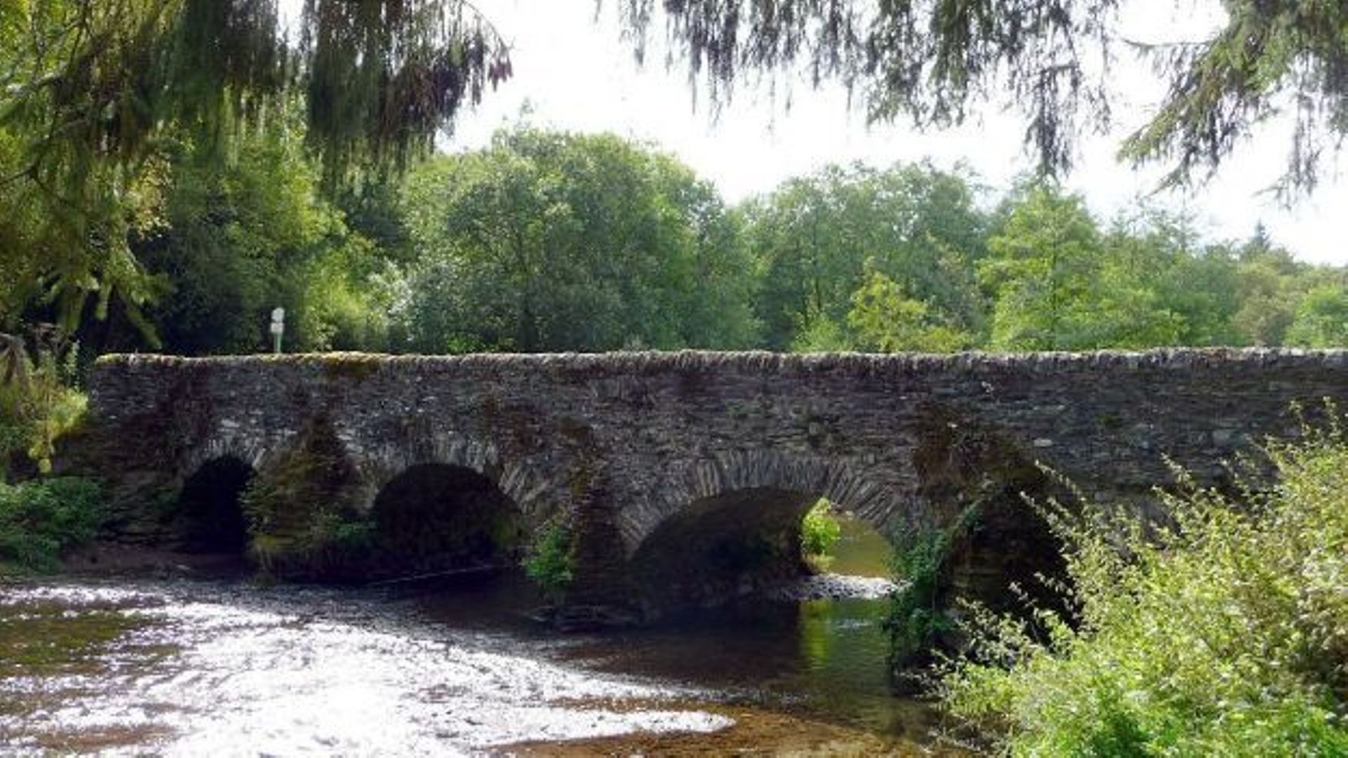 Pont Marie-Thérèse à l’ouest du Moulin de Wes-el-Vaux