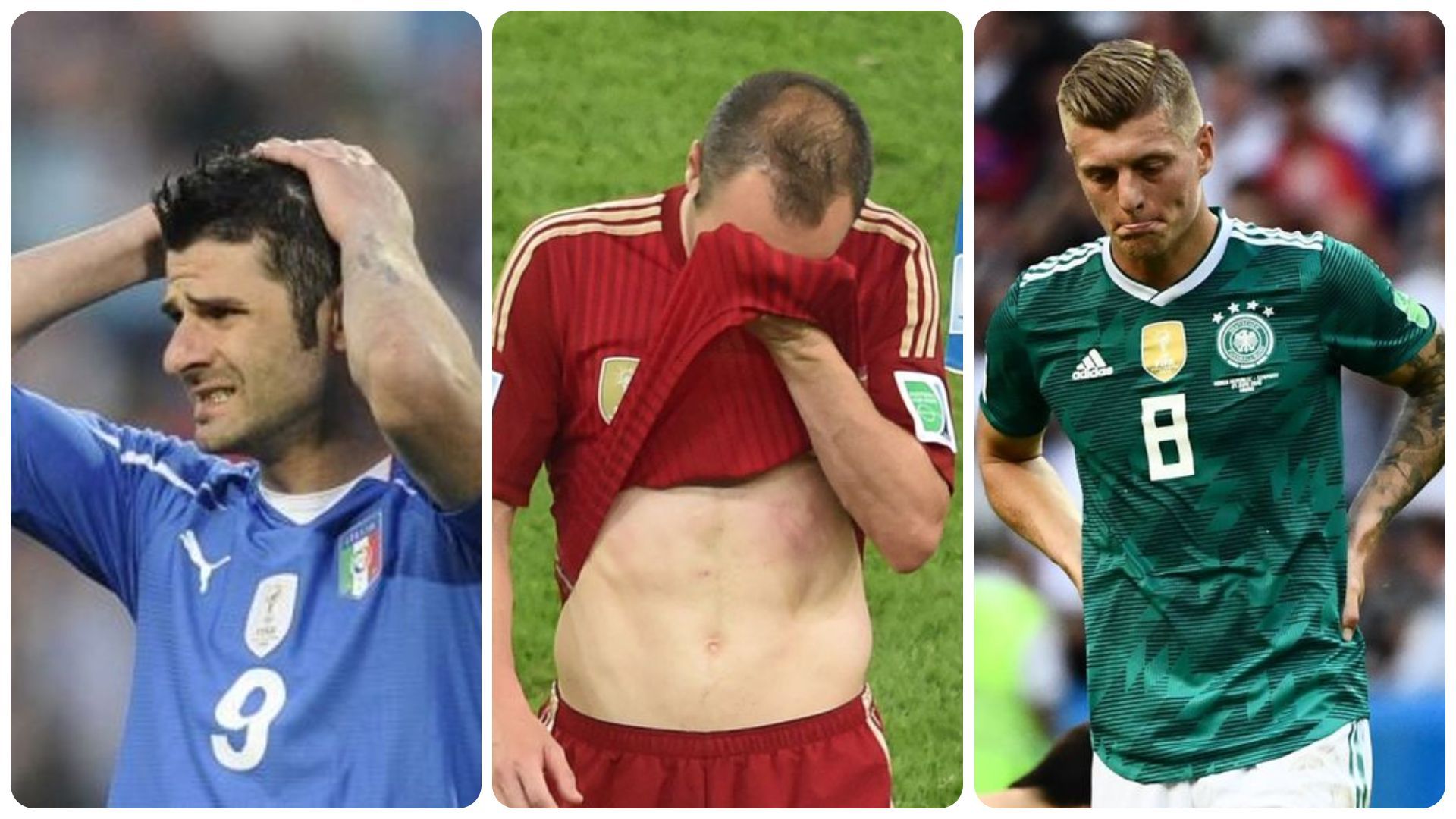 L’Italie en 2010, l’Espagne en 2014 et l’Allemagne en 2018, le tenant du titre a été éliminé dès la phase de poules lors des trois dernières éditions de la Coupe du monde.