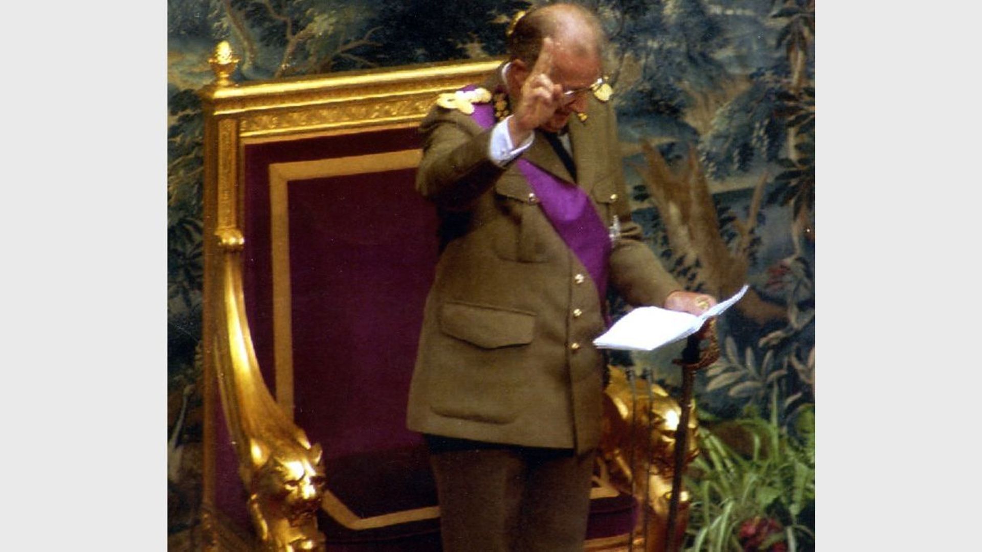 La prestation de serment du roi Albert II en 1993