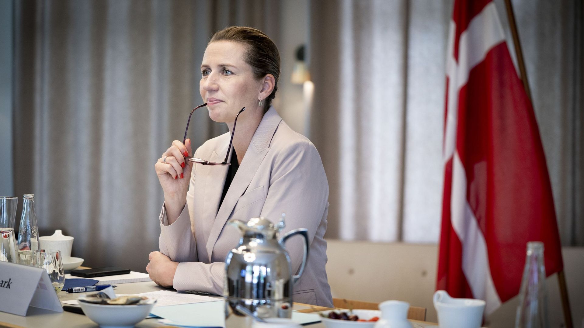 La première ministre du Danemark, Mette Frederiksen, le 19 juin 2020.