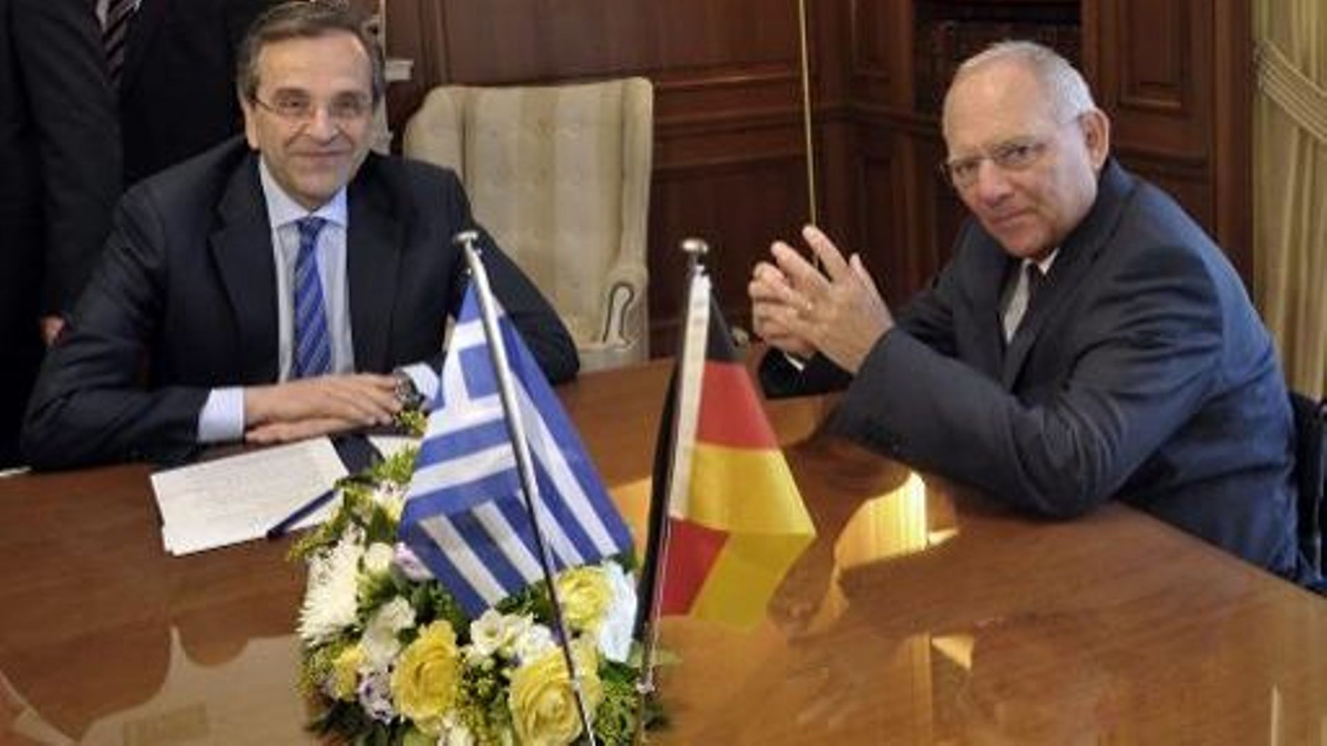 Le ministre des Finances allemand 'très impressionné' par la Grèce