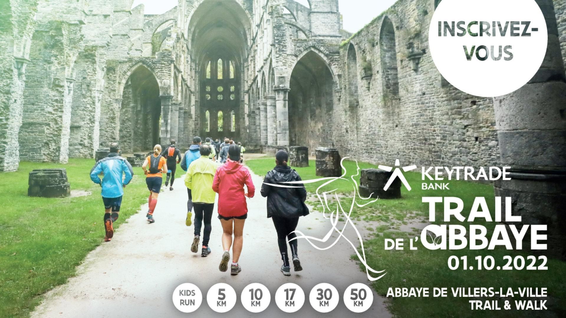 8e édition du Keytrade Bank Trail de l’Abbaye de Villers-la-Ville