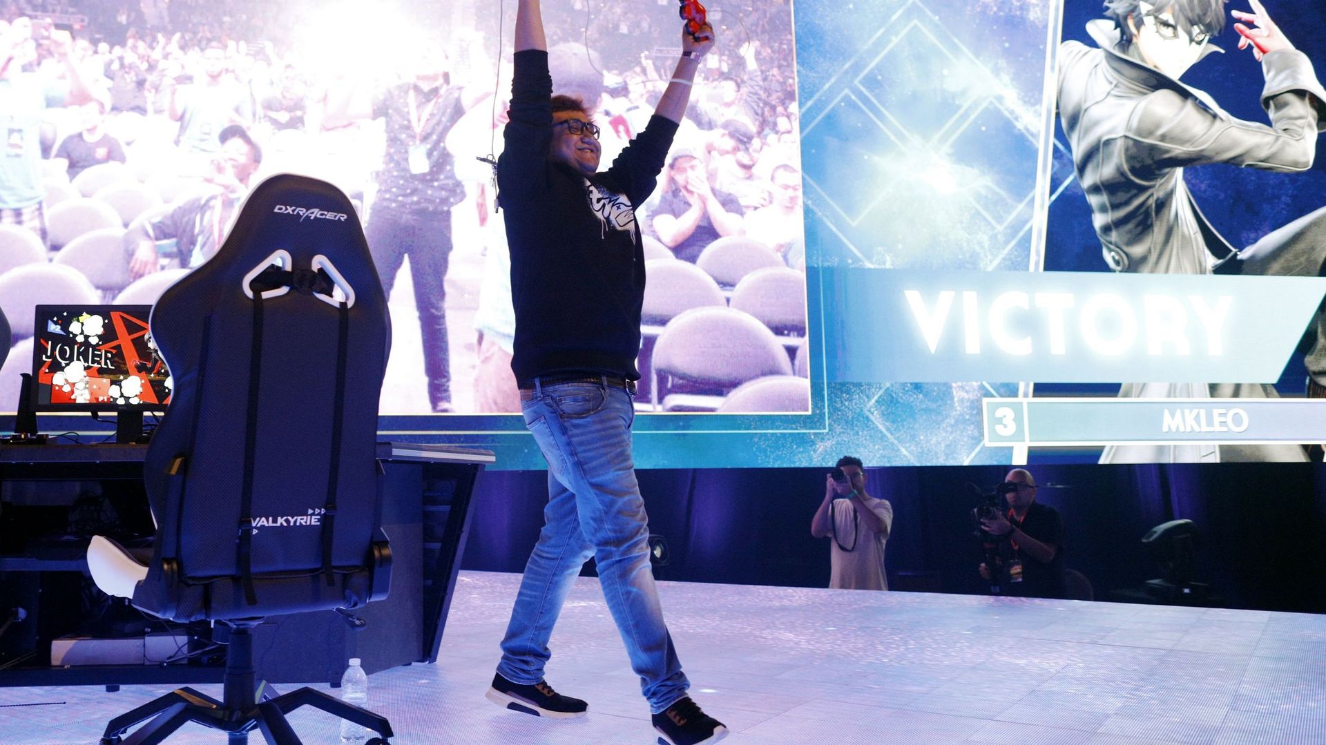 MKLeo, vainqueur du grand tournoi Super Smash Bros. lors de l’EVO 2019 à Las Vegas |