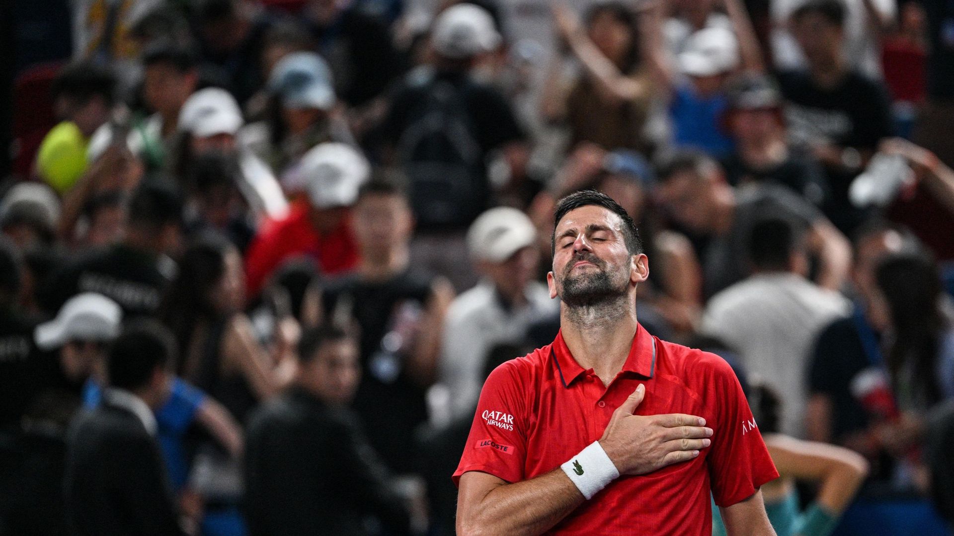 Novak Djokovic rejoint Zizou Bergs en quarts de finale à Shanghai