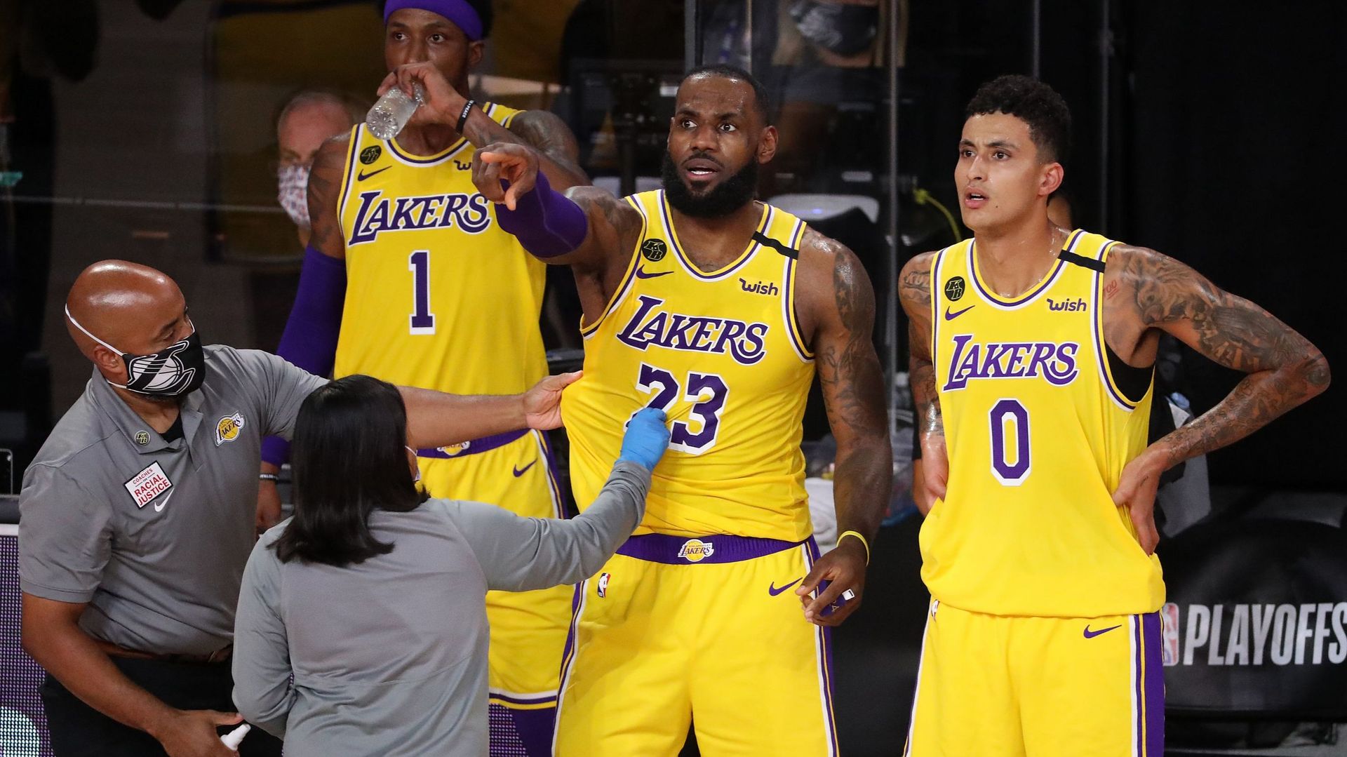 NBA: les Lakers de LeBron James tout proches d'une première finale de conférence en dix ans
