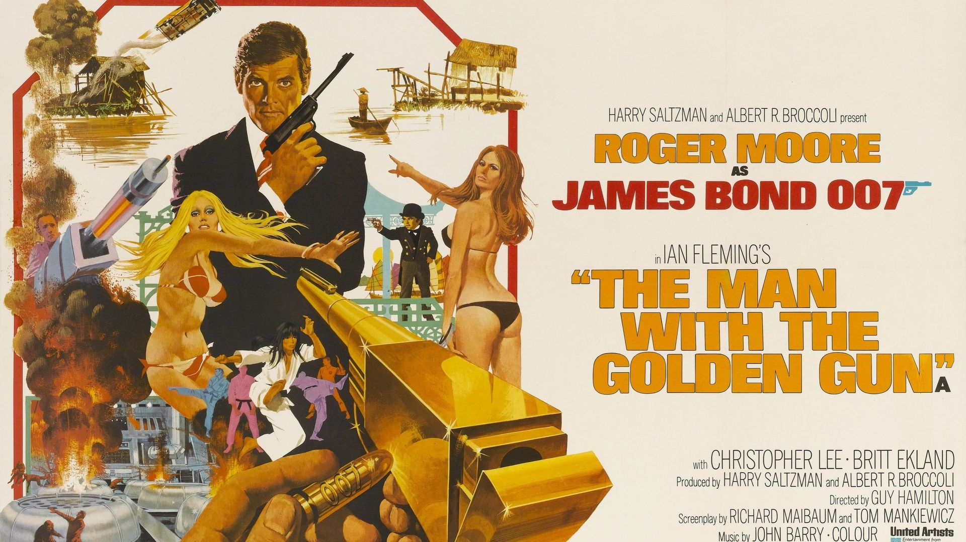 'The Man with the Golden Gun' avec Roger Moore