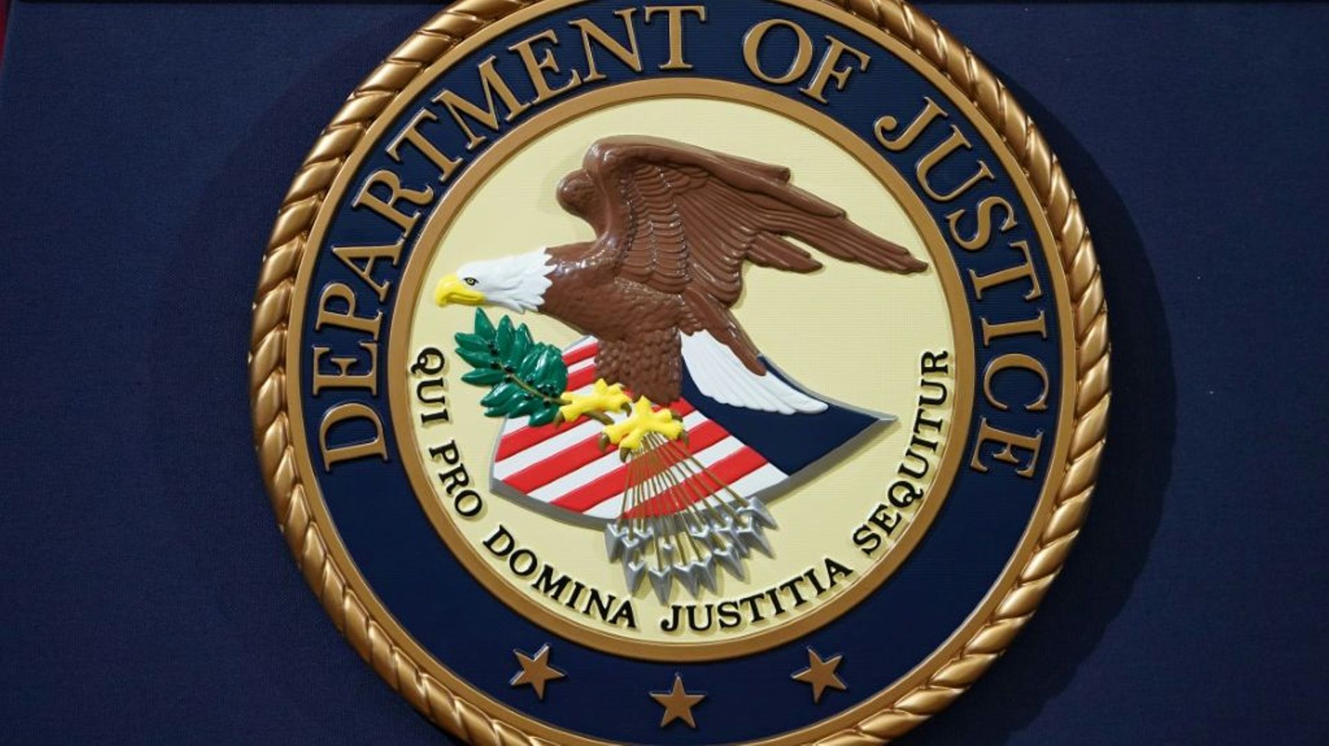 Le sceau du ministère américain de la Justice