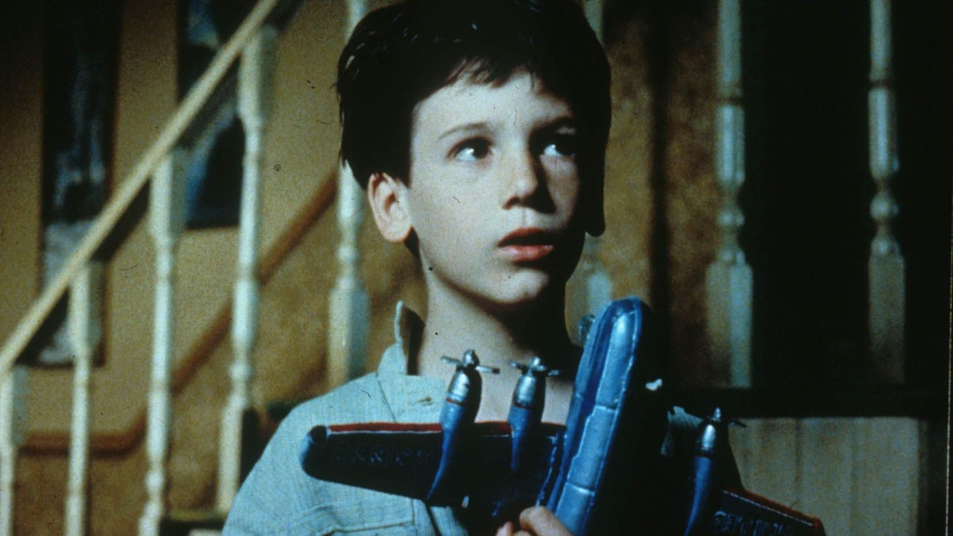 Le jeune Thomas Godet  dans le film "Toto le héros".