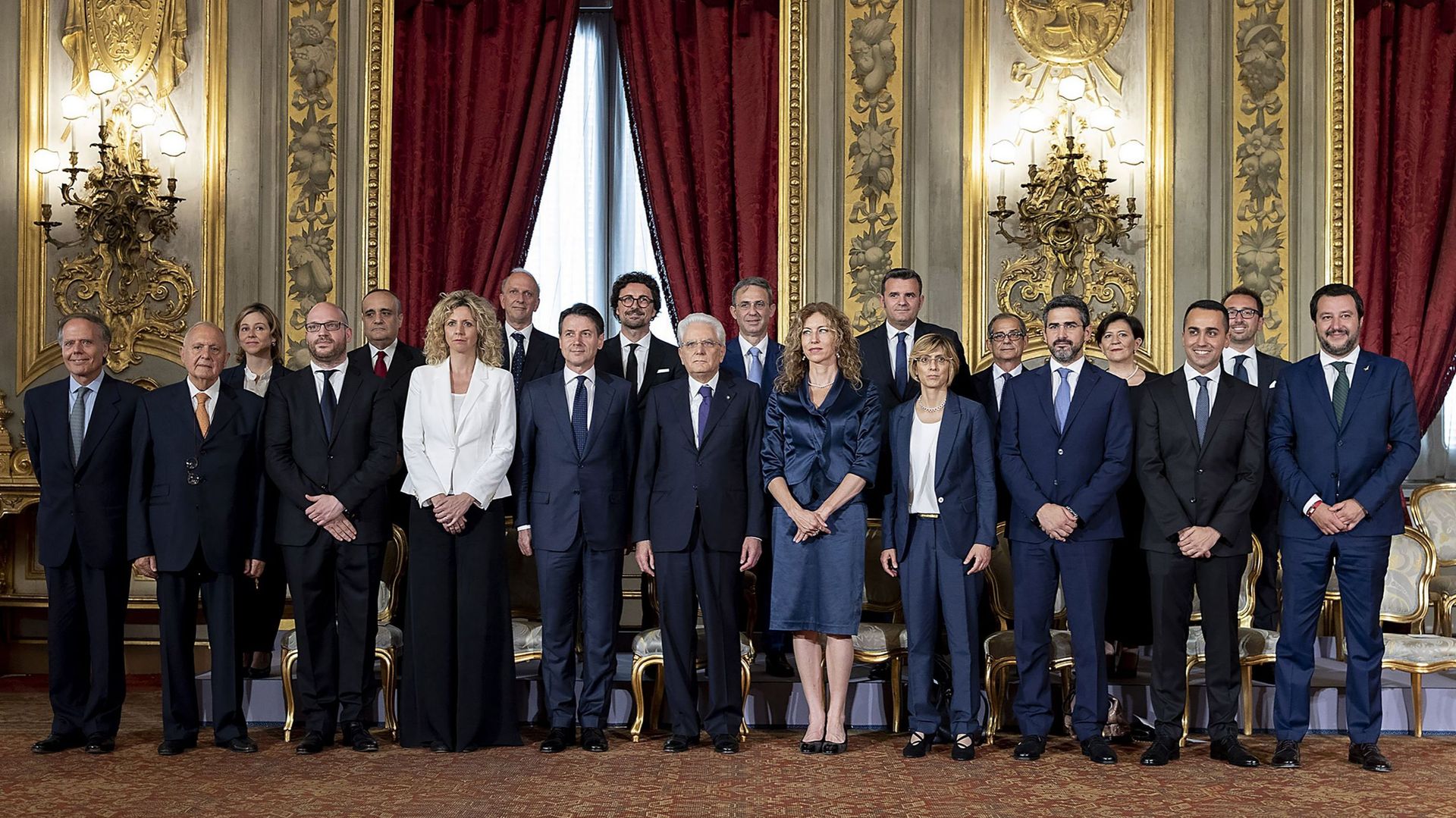 Les Visages Du Nouveau Gouvernement Italien Ministres Femmes Et
