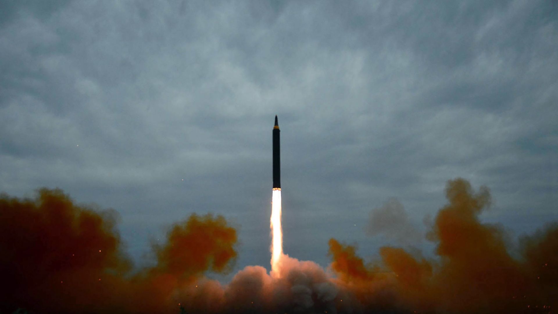 Lancement d'une fusée à usage nucléaire depuis un site nord coréen en juillet 2017