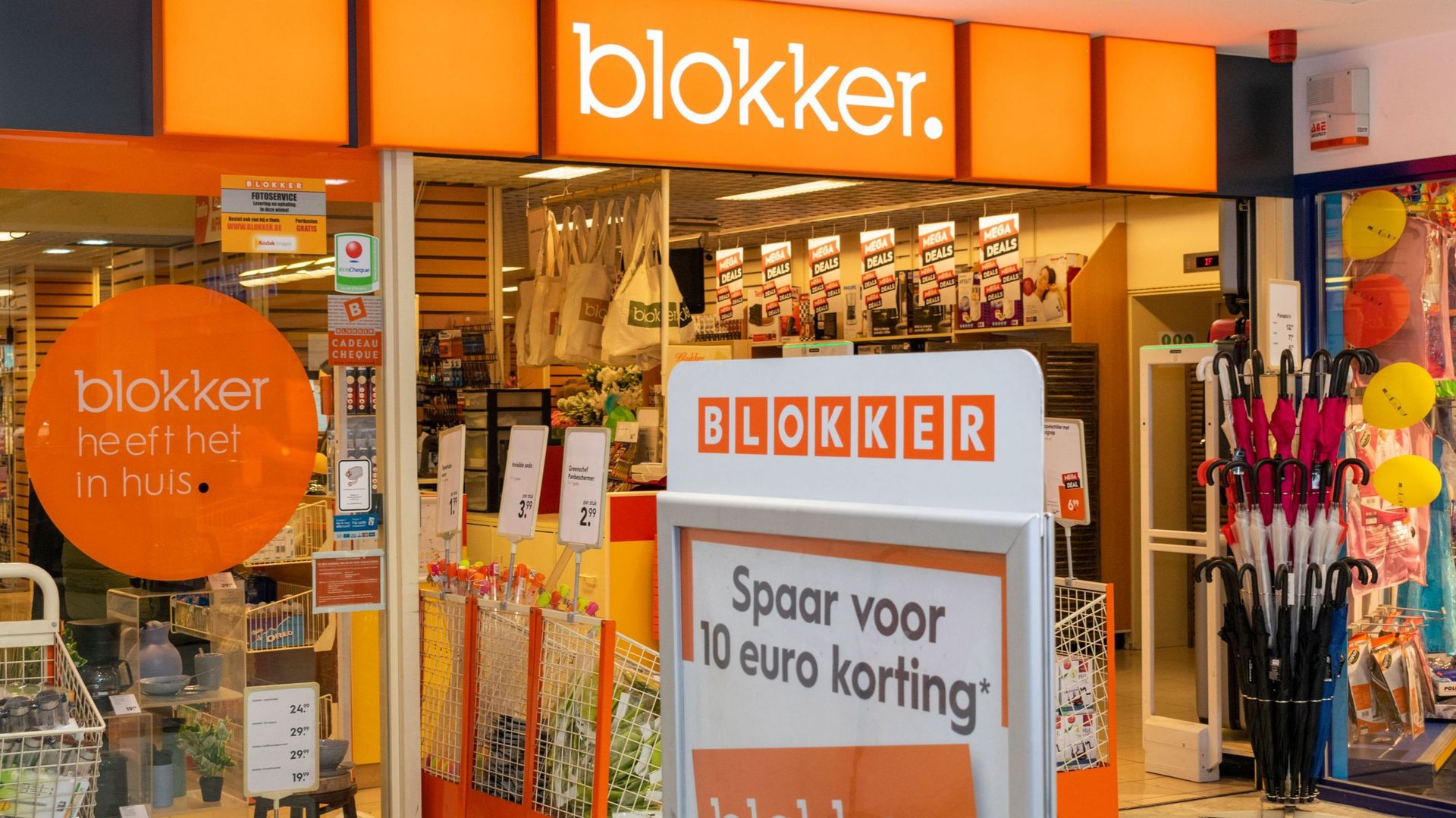 Un Conseil d'entreprise est en cours chez Mega World, nouveau nom de Blokker Belgium