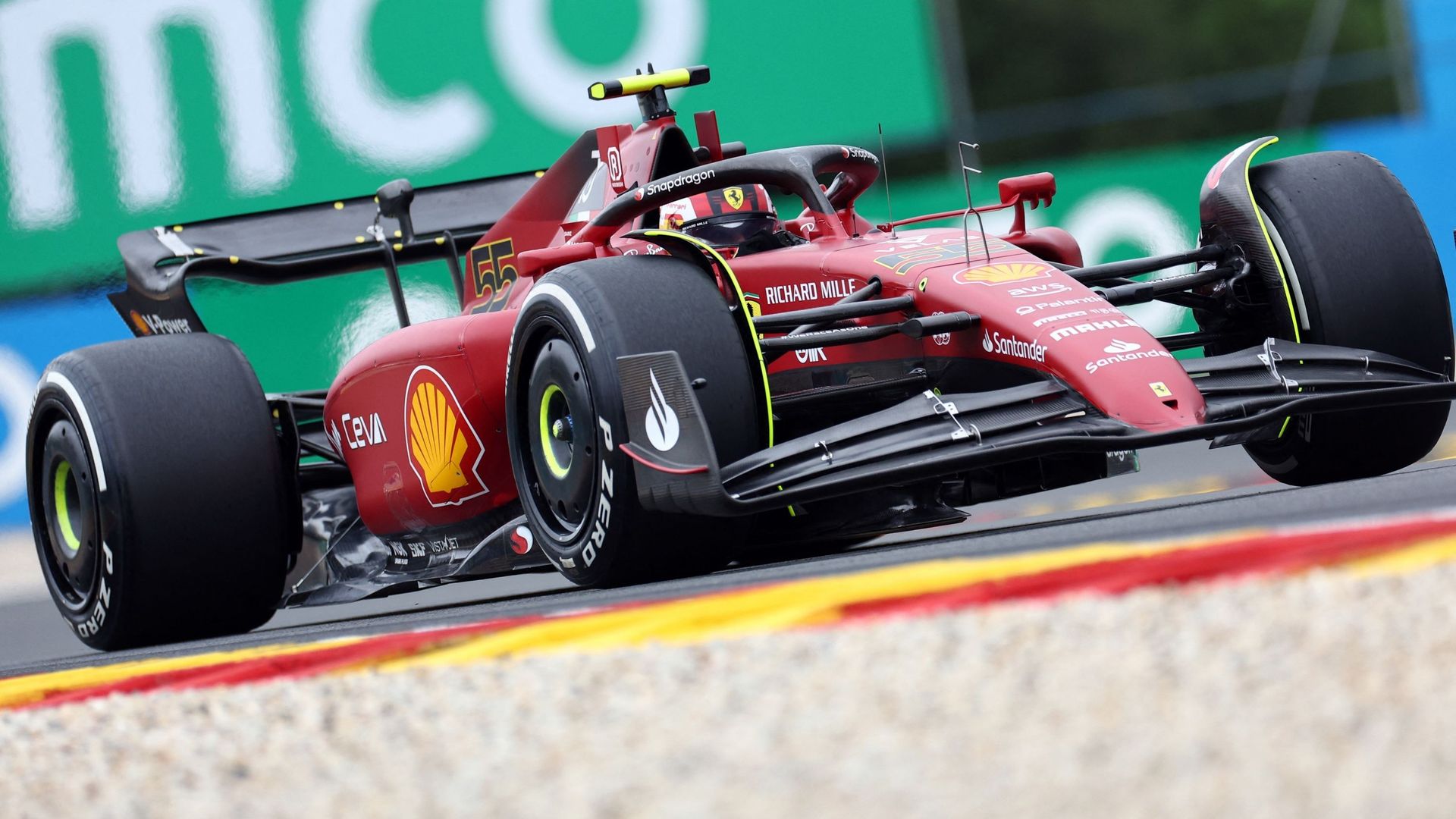 F1 Belgique : Carlos Sainz (Ferrari)