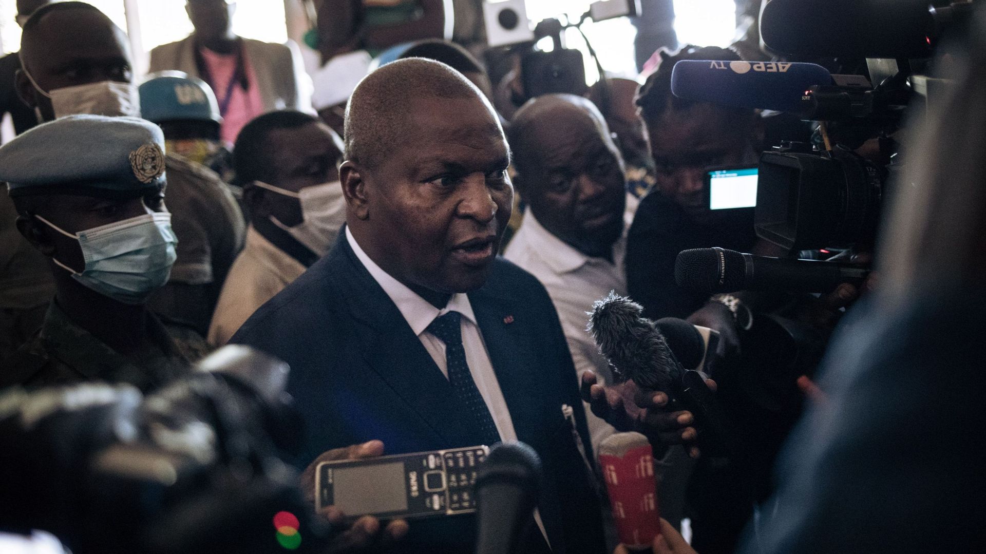 L'opposition conteste un scrutin "discrédité" après la réélection du président centrafricain