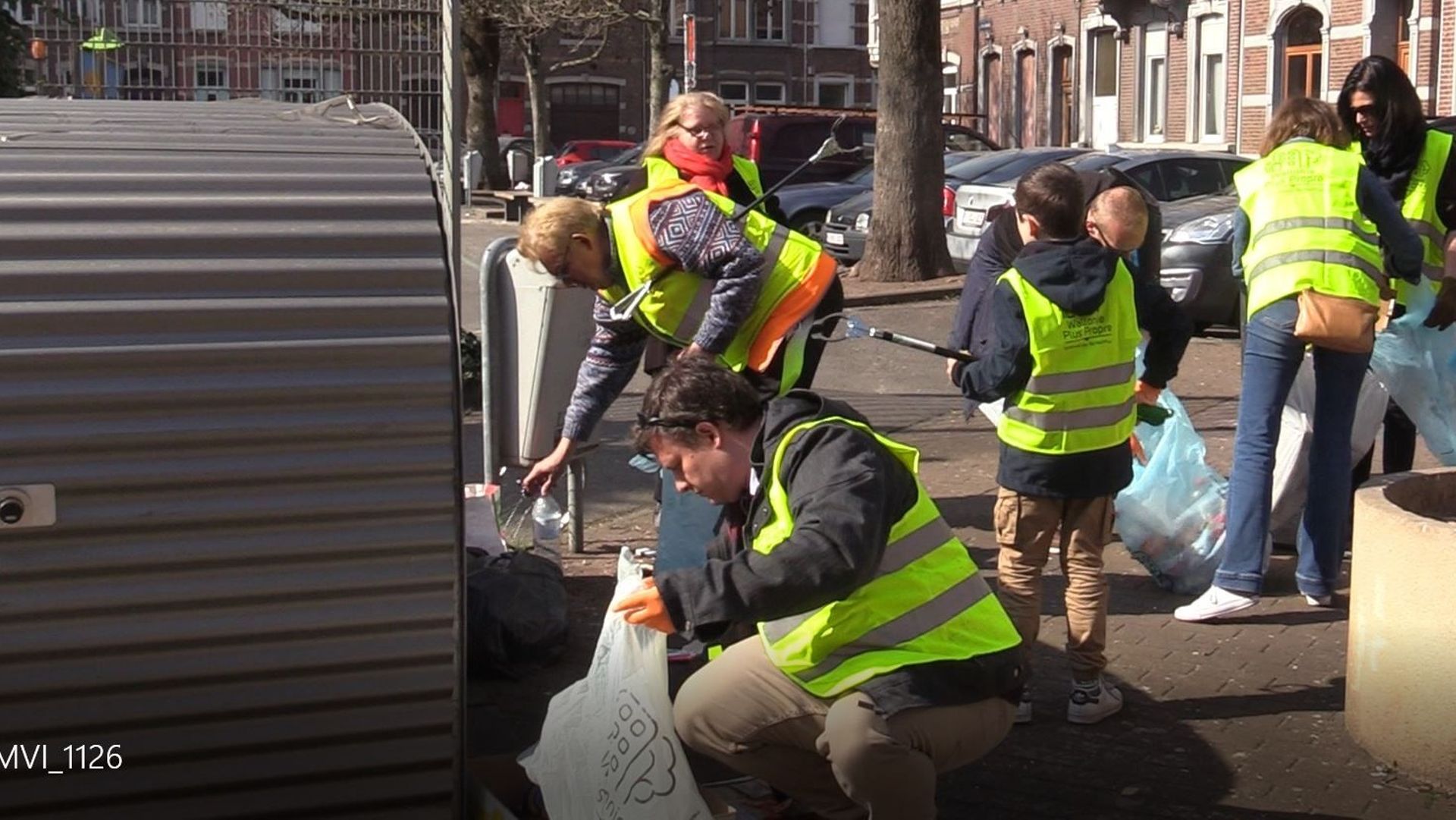 Grand nettoyage citoyen dans le quartier Saint-Léonard à Liège