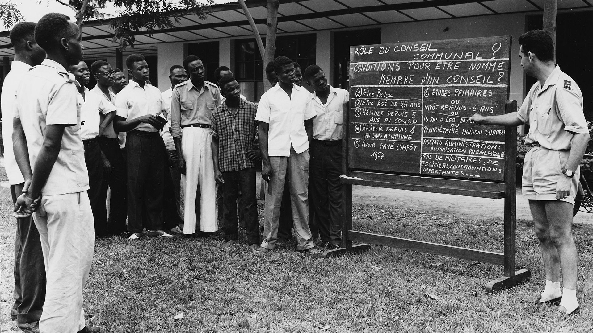 1957 – Premières élections communales