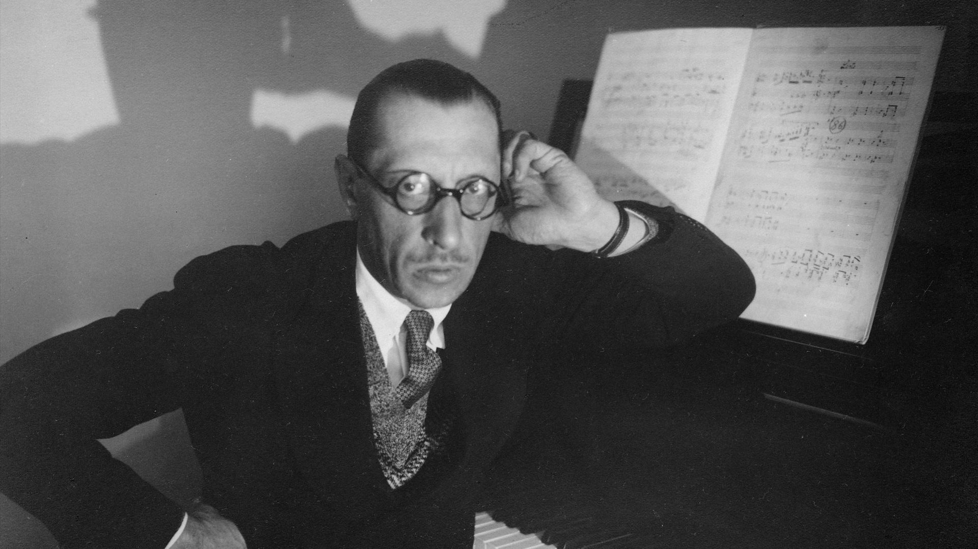 Igor Stravinski en 1929. 
