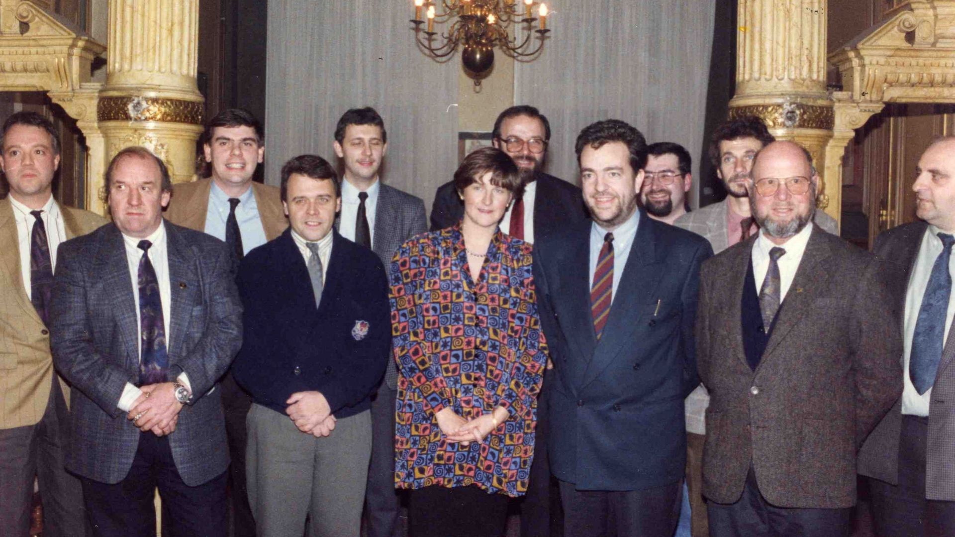 Les 12 élus du Vlaams Blok en décembre 1991