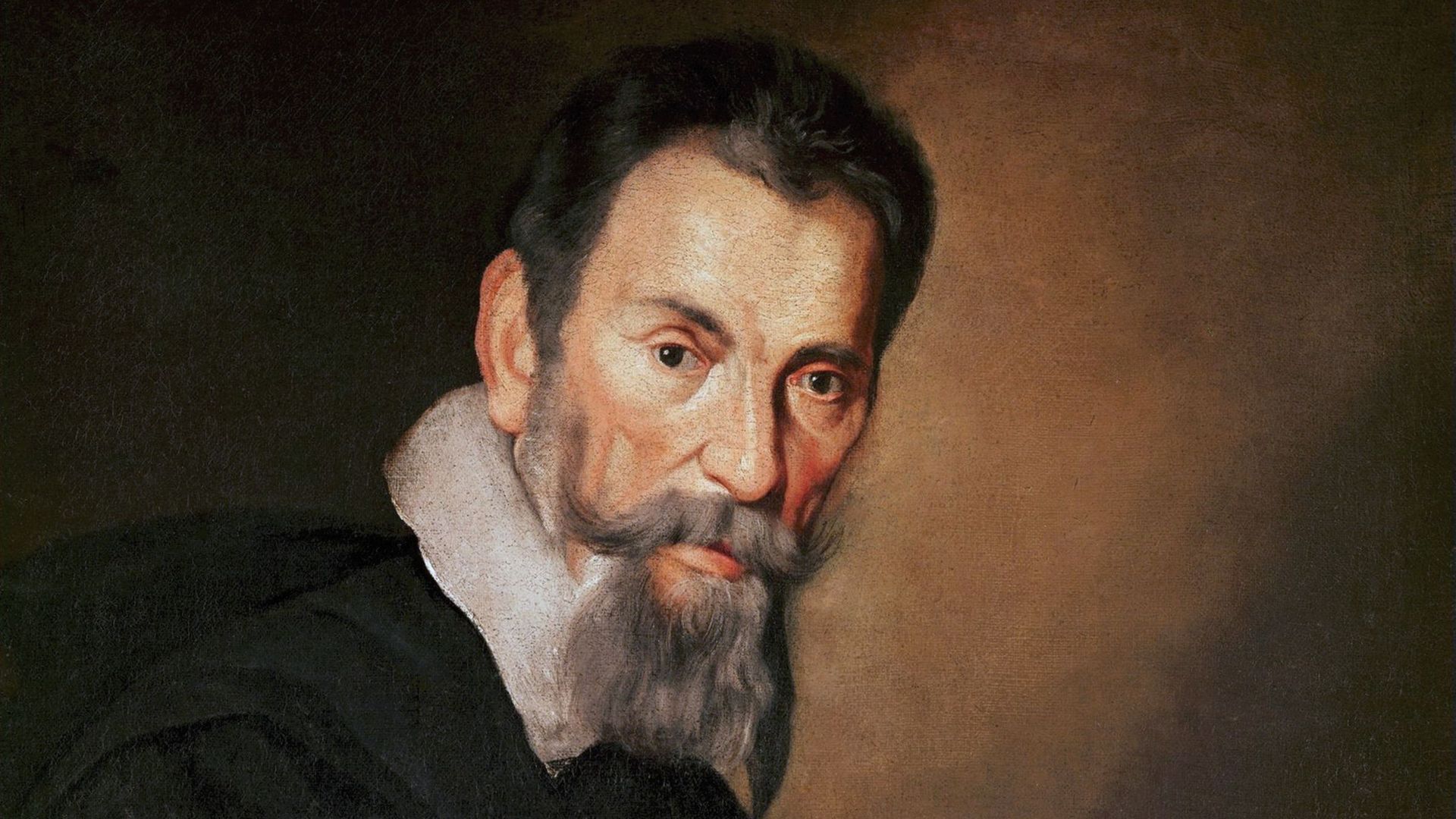 Portrait Of The Composer Claudio Monteverdi 1567-1643
