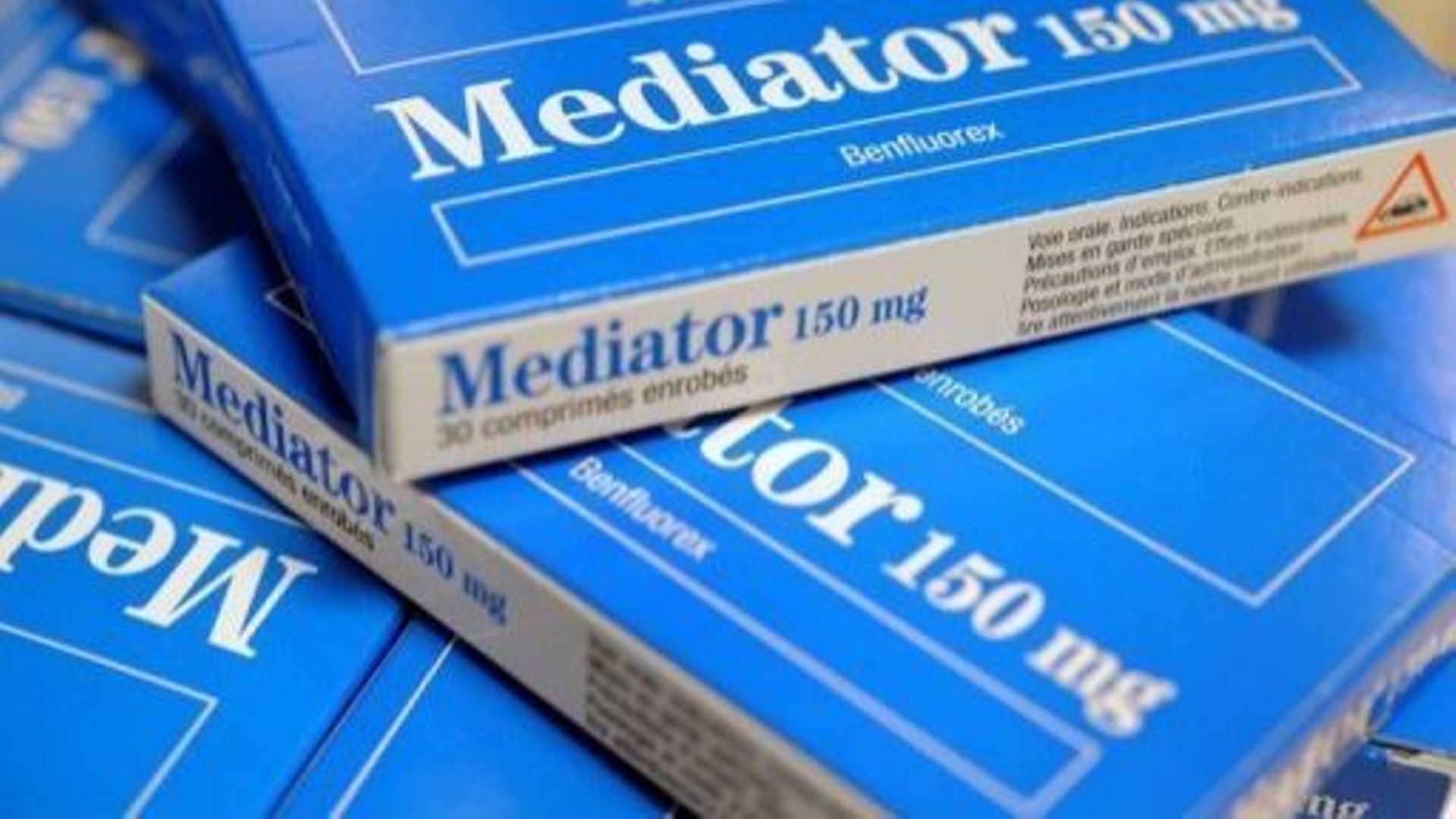 Des boîtes du médicament Médiator