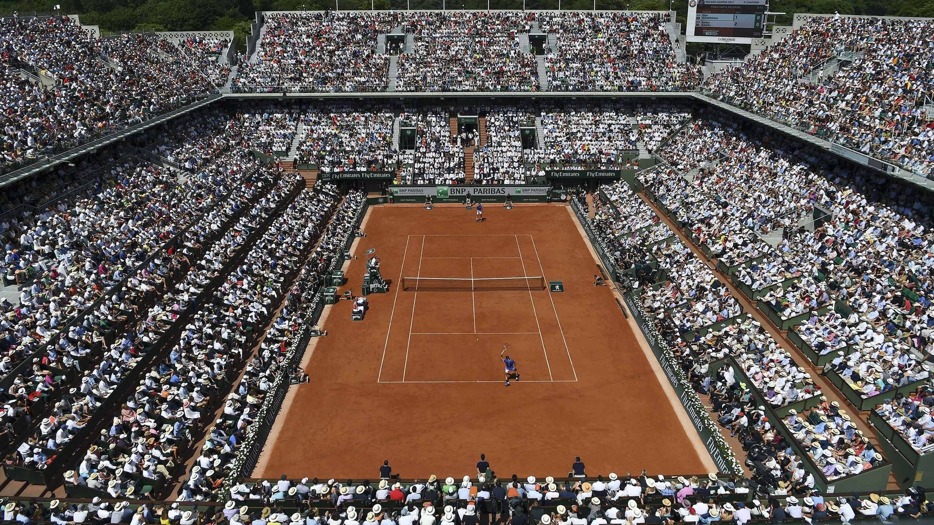 A 90 ans passés, Roland-Garros dévoile sa version longue