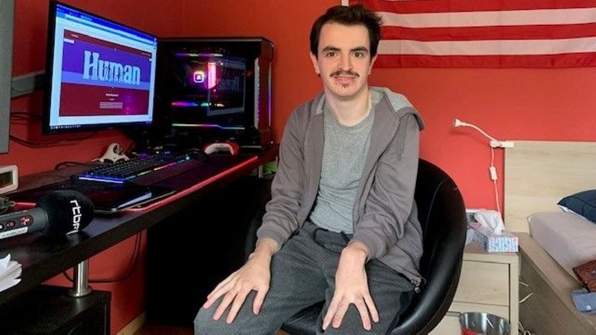 Aloys de Groeve, 23 ans, en recherche d’emploi