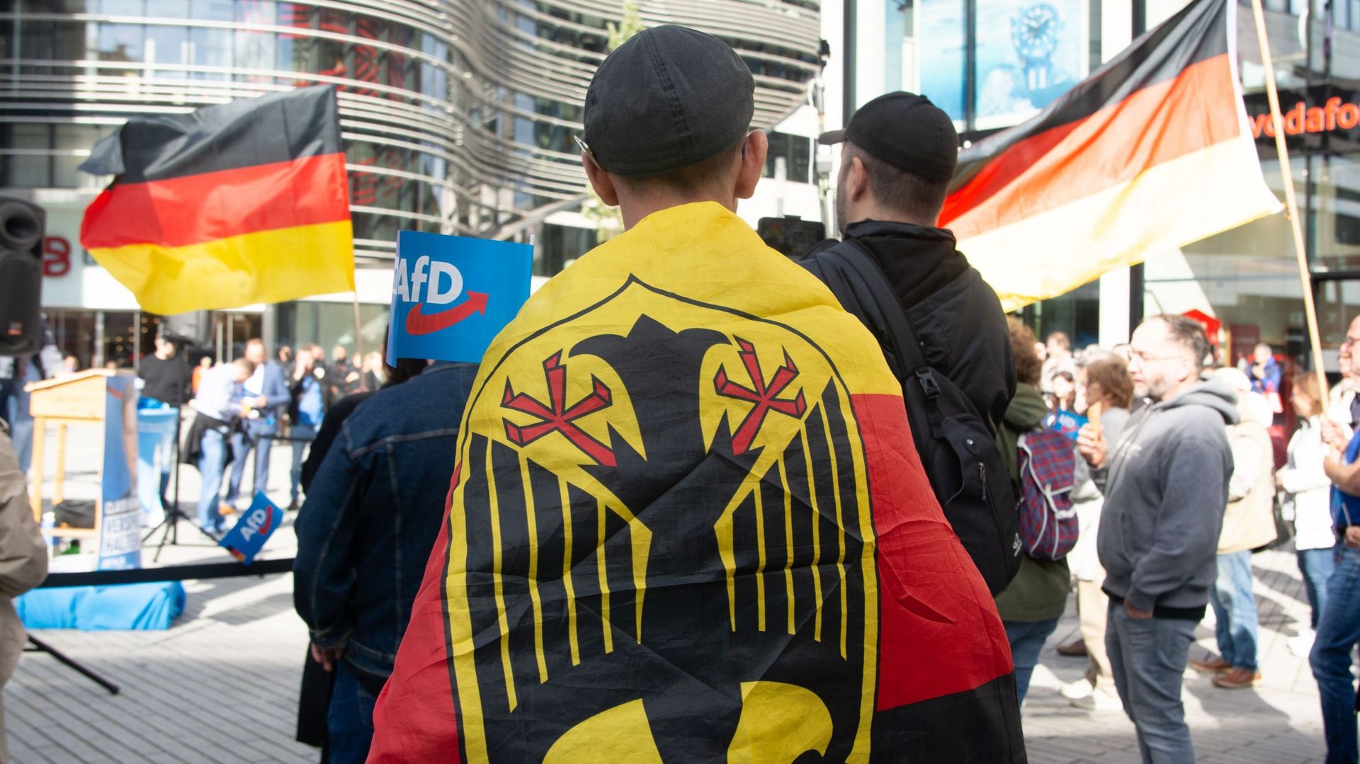 L’extrême droite triple son score dans l’ouest de l’Allemagne