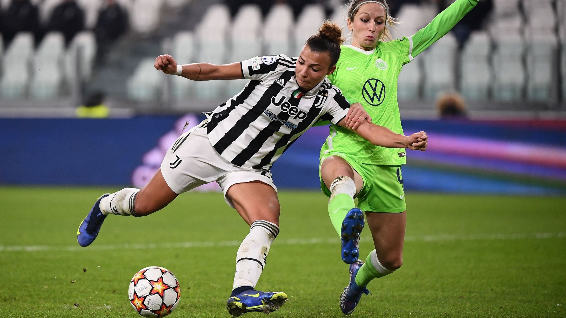 Arianna Caruso sous le maillot de la Juventus
