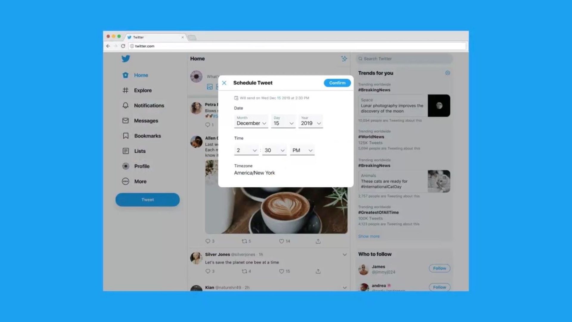 Twitter lance son outil pour planifier des tweets