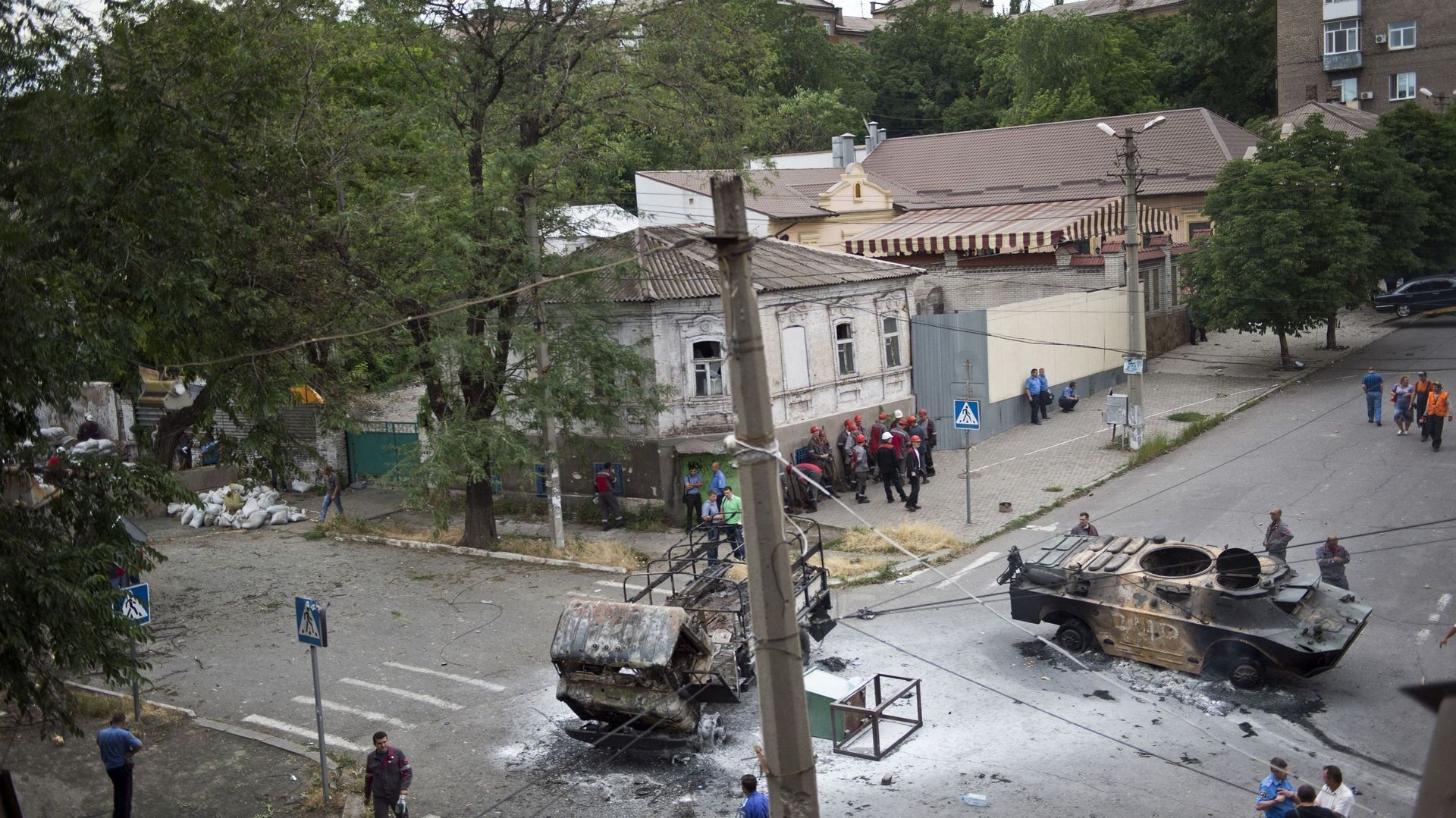 Guerre en Ukraine: la Russie prépare un défilé militaire le 9 Mai à Marioupol