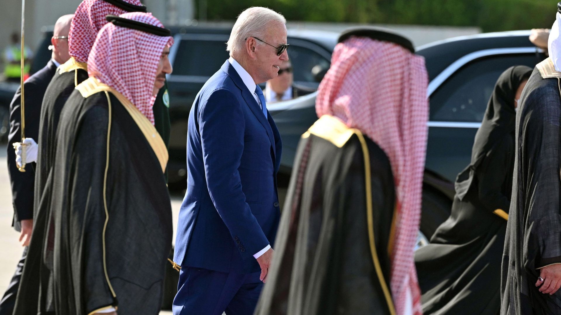 Départ de Joe Biden de Jeddah, le 16 juillet